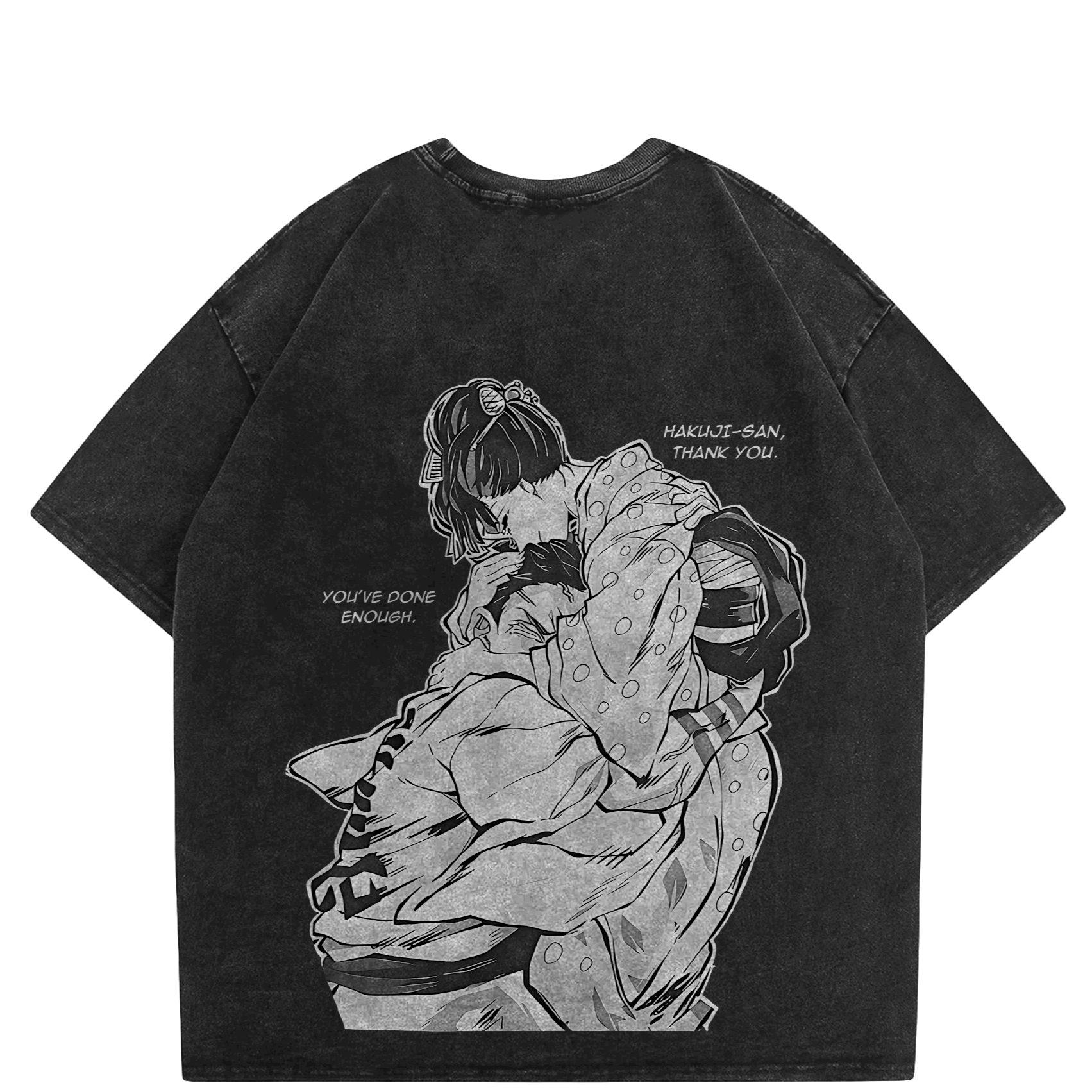 Akaza x Koyuki Oversized Washed Style T-Shirt