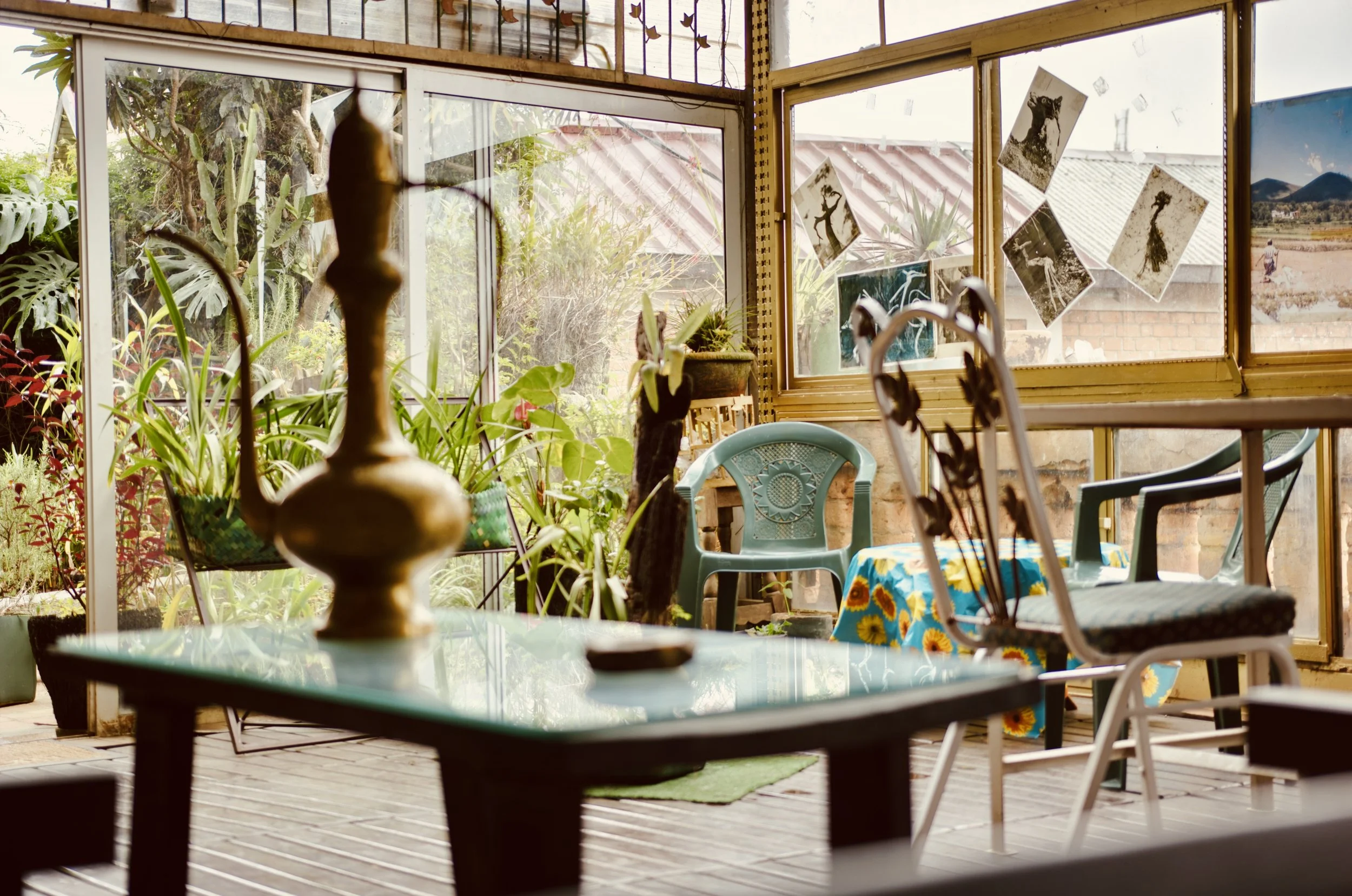 Le salon et Le Jardin