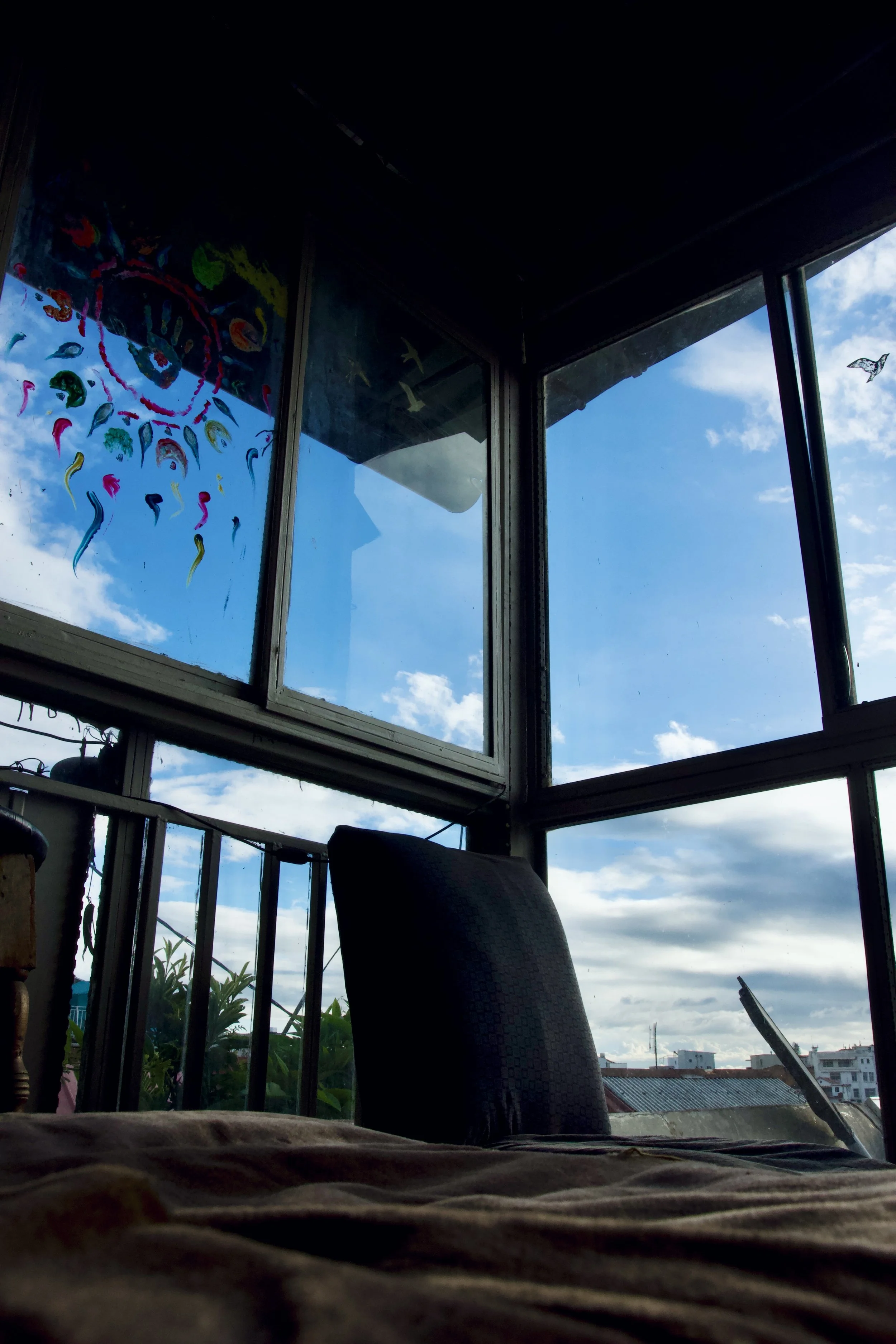 Le Nid suspendu (petite terrasse)