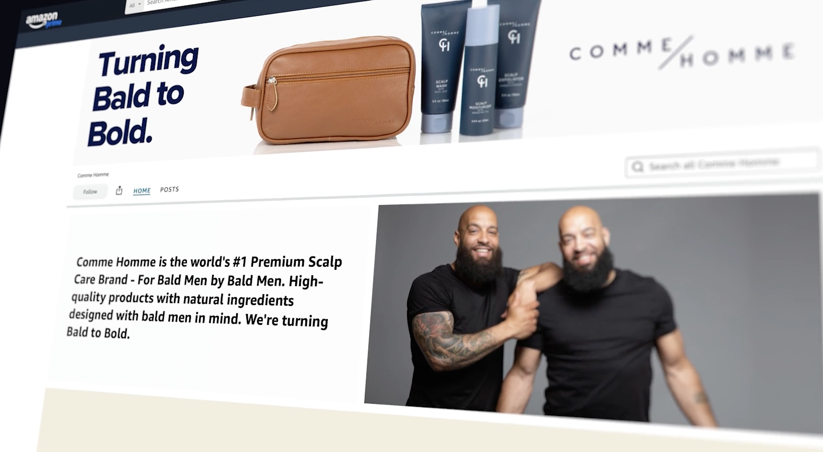 SellAmazon empowered Kene Onuorah, CEO & Founder of Comme Homme, to expand his reach to a wide customer base while authentically sharing the story behind his brand.