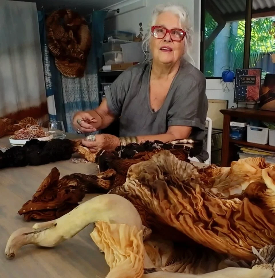 ❇️ Small Worlds Sculpture Prize 2026 &bull;

Meet the Artist
Susan Fell is a contemporary textile artist, living and creating in her Gondwana Textiles studio, Mullumbimby. Her distinct work sits at the intersection of art and science, with a focus on