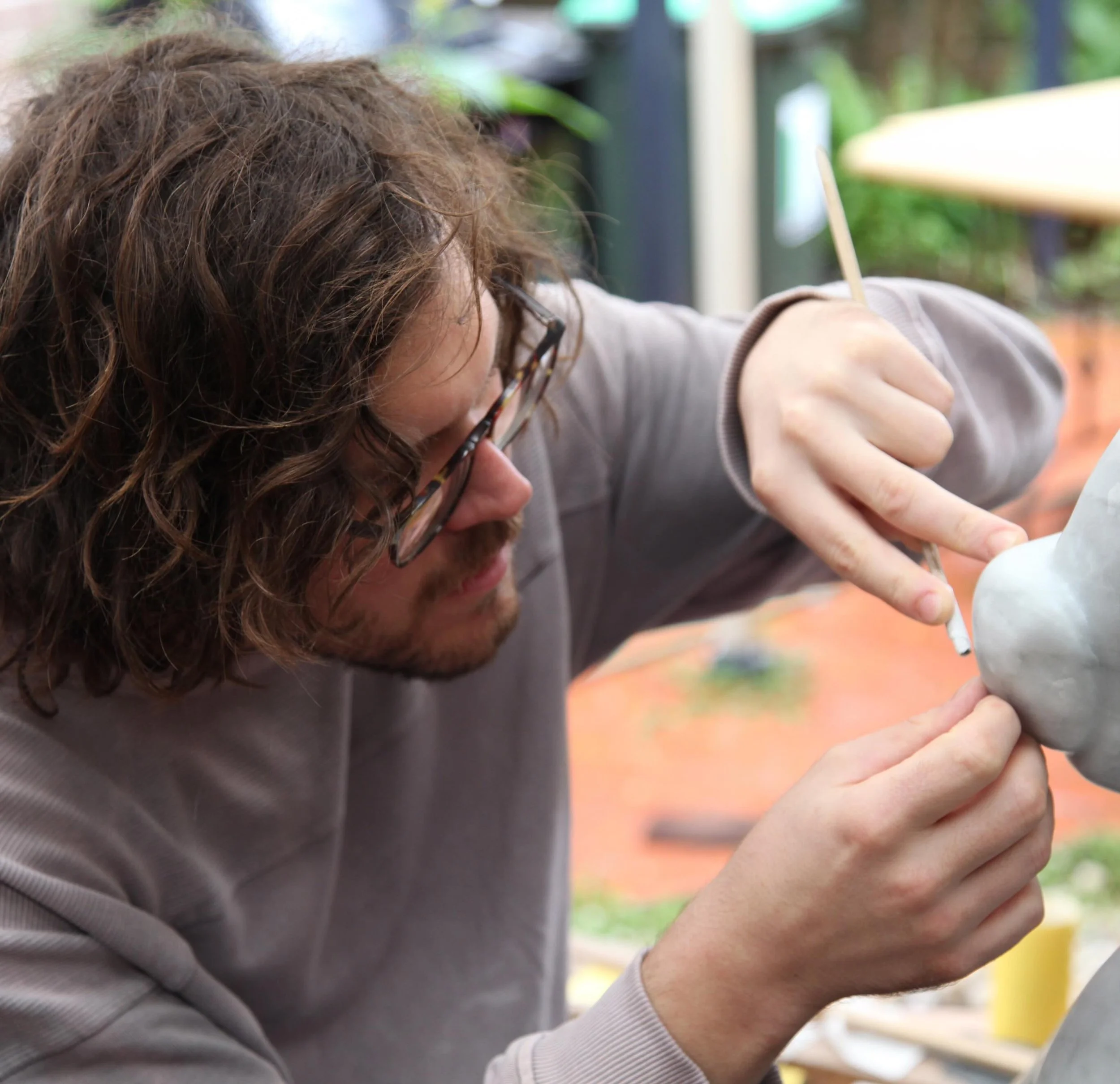 ❇️ Small Worlds Sculpture Prize 2026 &bull;

Meet the Artist
Jason Farrow works in the bush, regenerating rain forests, learning how to identify a Giant Water gum from a White Booyong, removing Devils Figs, battling leeches and ticks and scrub itch. 