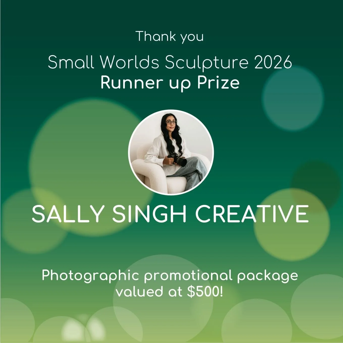 📅 Exhibition Dates: 20 June &ndash; 4 July 2026 
Opening night: 19 June, 2026 6pm

* A $2,500 Small Worlds Award will be presented to one exhibiting artist for excellence in concept, craftsmanship, and potential for scale-up to outdoor sculpture.
* 