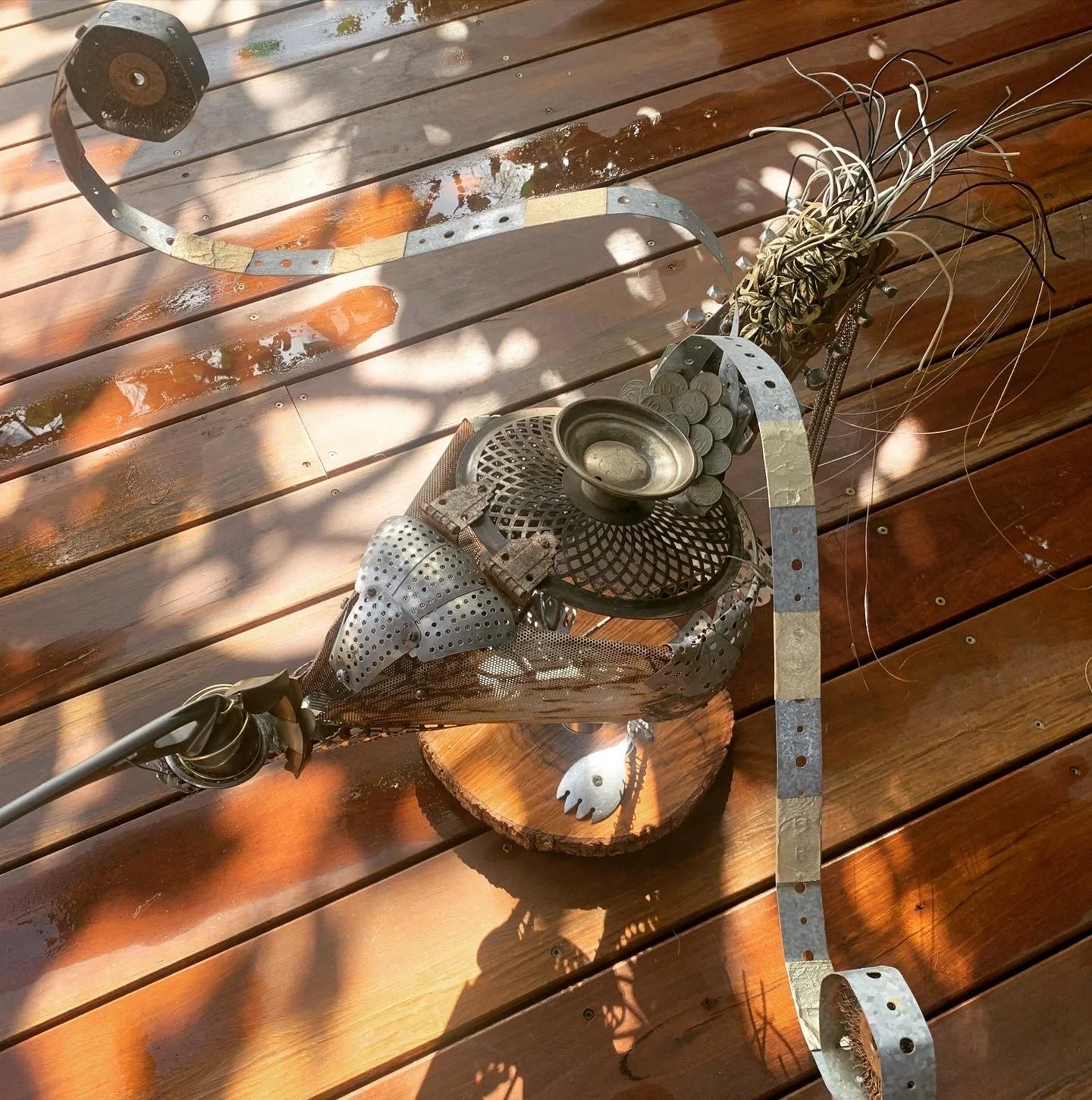 Mixed media sculpture by artist, Amelia Batchelor