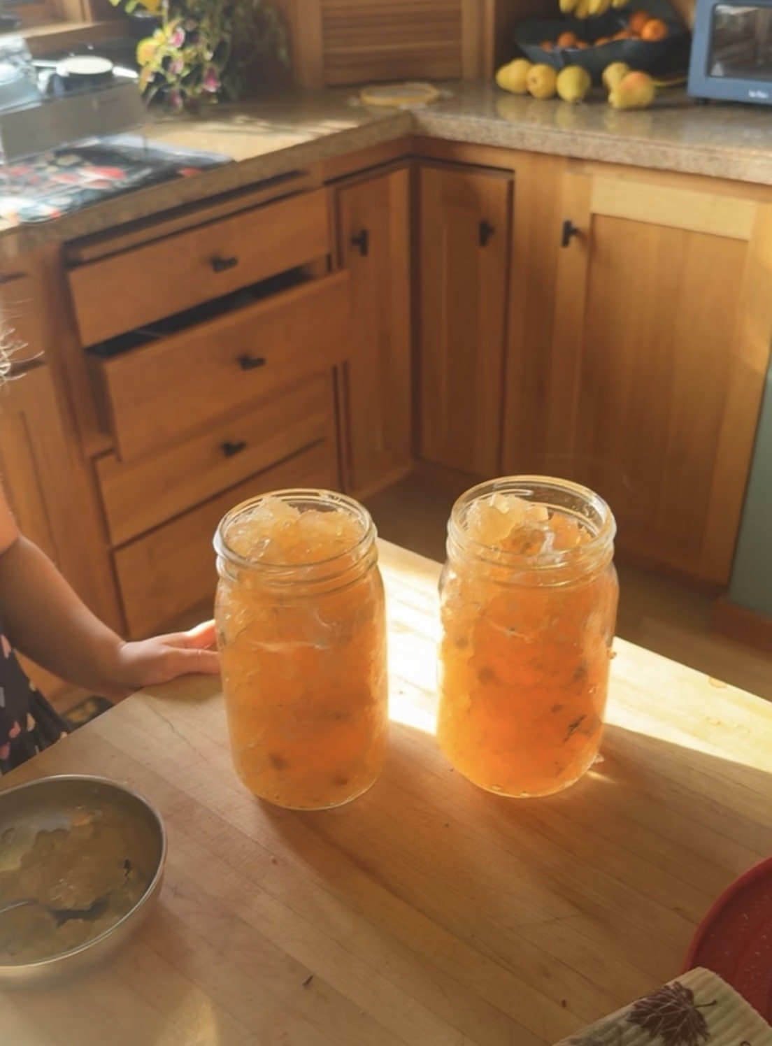 Jars of bone broth