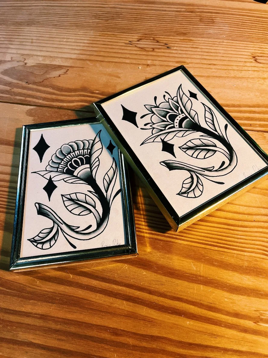 Traditional Fan Flower Set