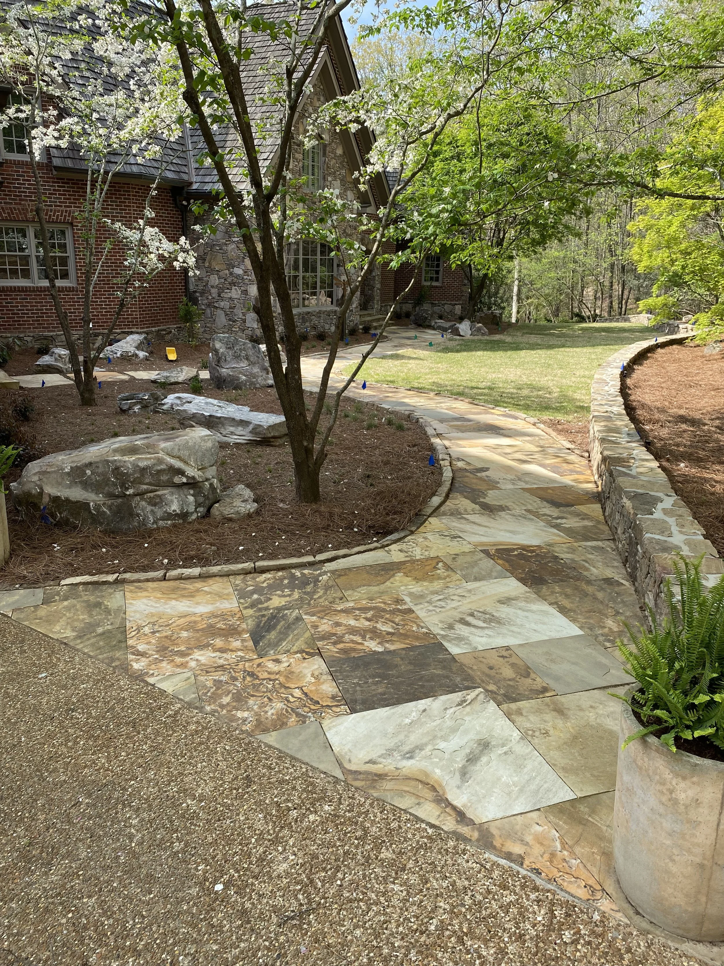 Tennessee Whiskey Ashlar Walkway
