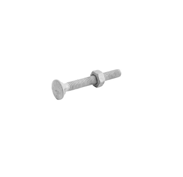 Chain Link 5/16" x 2 1/2" Carriage Bolt & Nut (Galvanized)