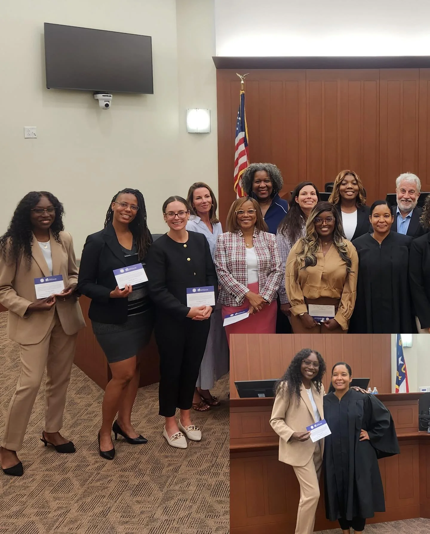 Guardian ad Litem Graduation, being sworn in to advocate for children in the state