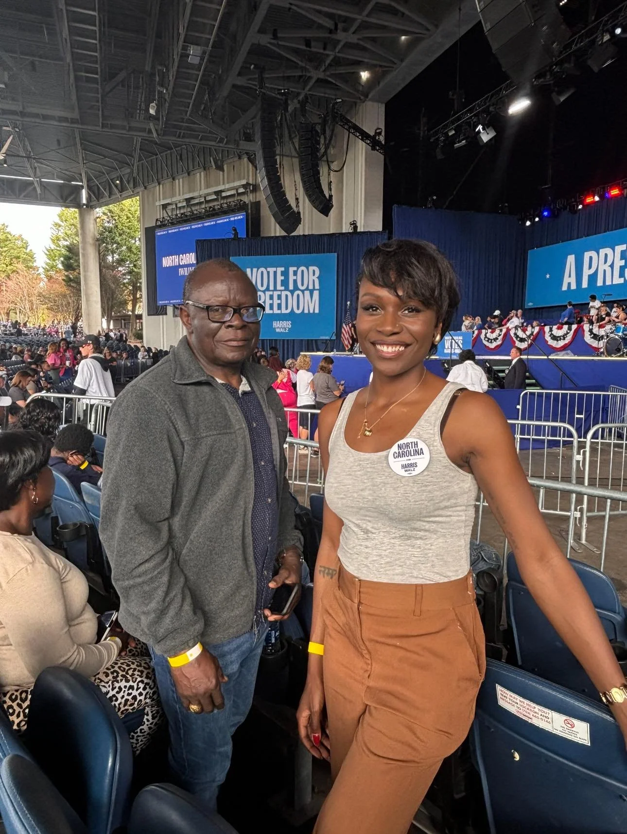 Rallying for Freedom with my Father