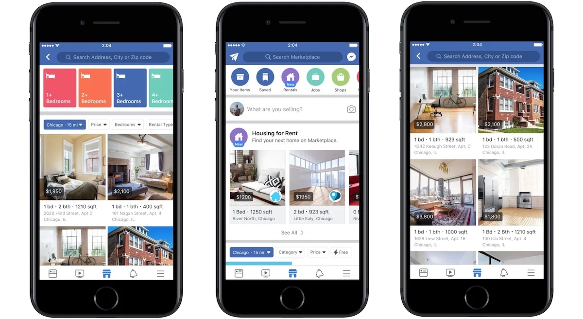 Facebook Marketplace’s Property Rentals