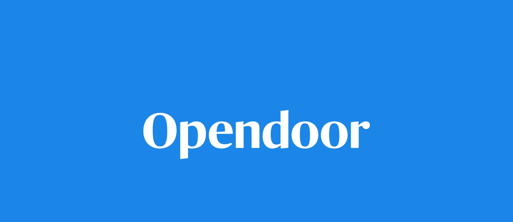 Opendoor: Down, But Not Out
