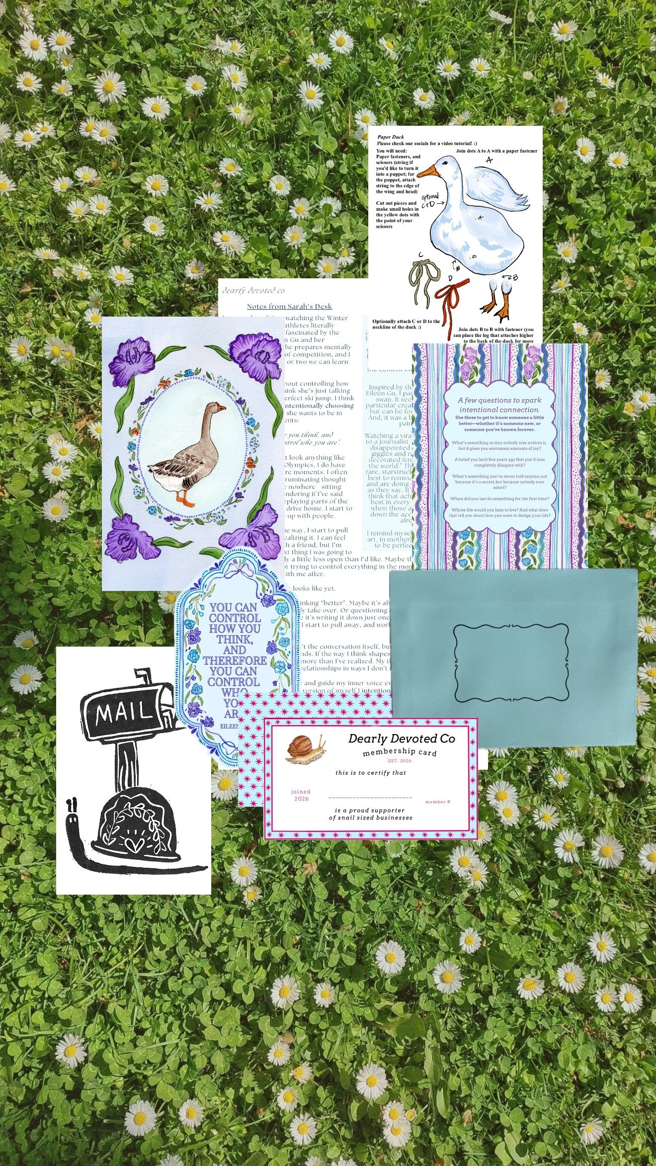 Monthly Snail Mail Subscription