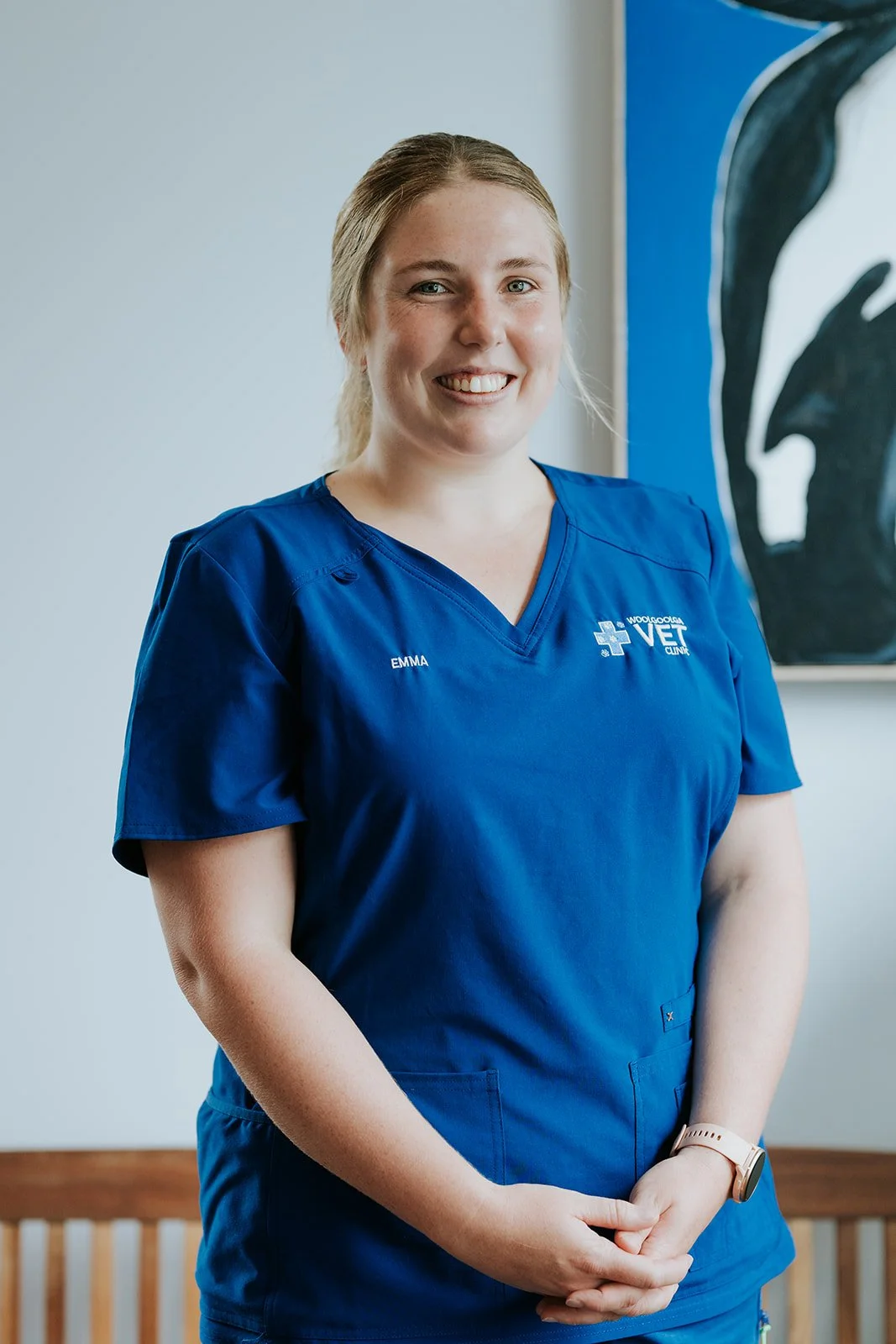 A professional photo of Vet Nurse Emma Parr