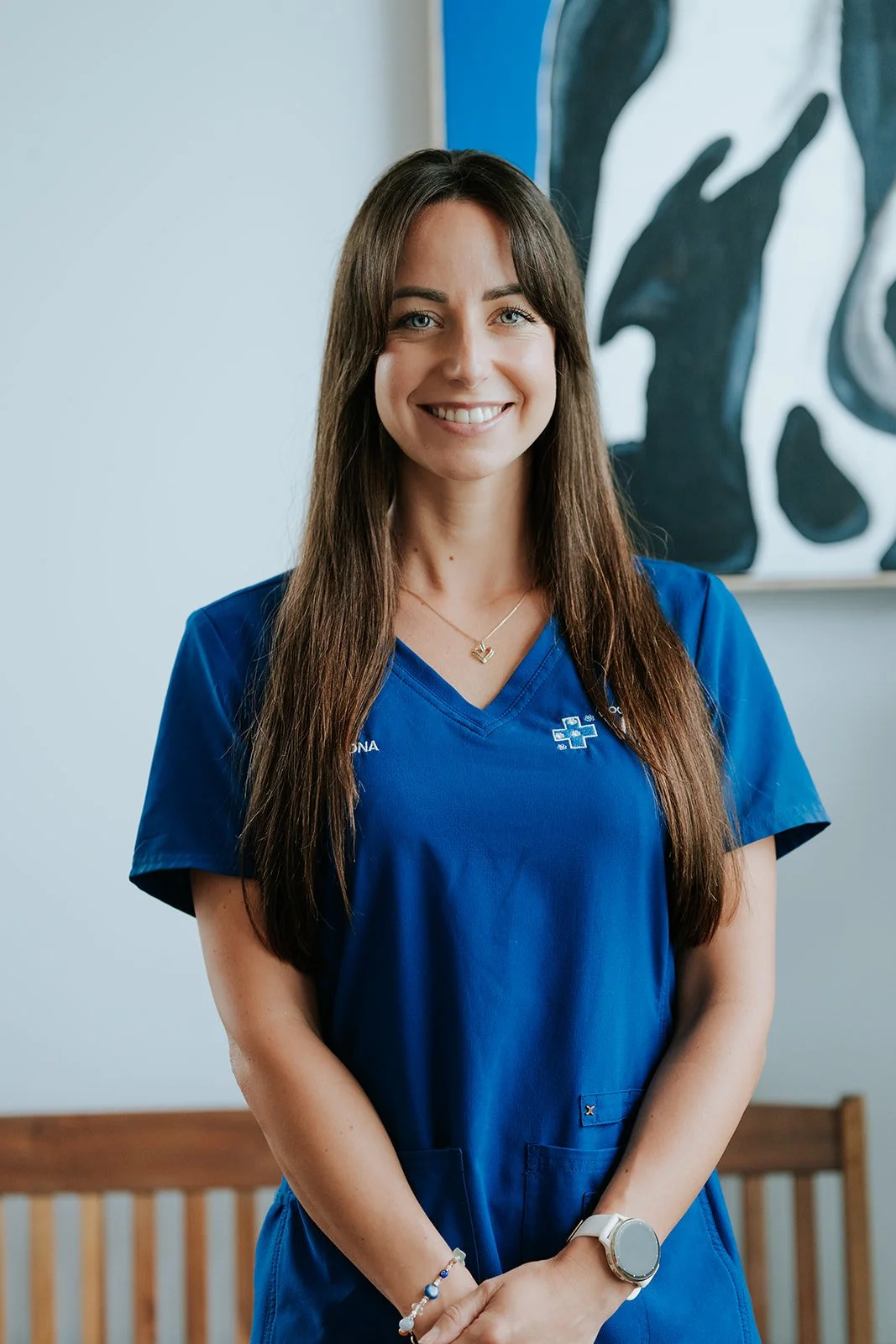 A professional photo of Vet Nurse Fiona Freeman.