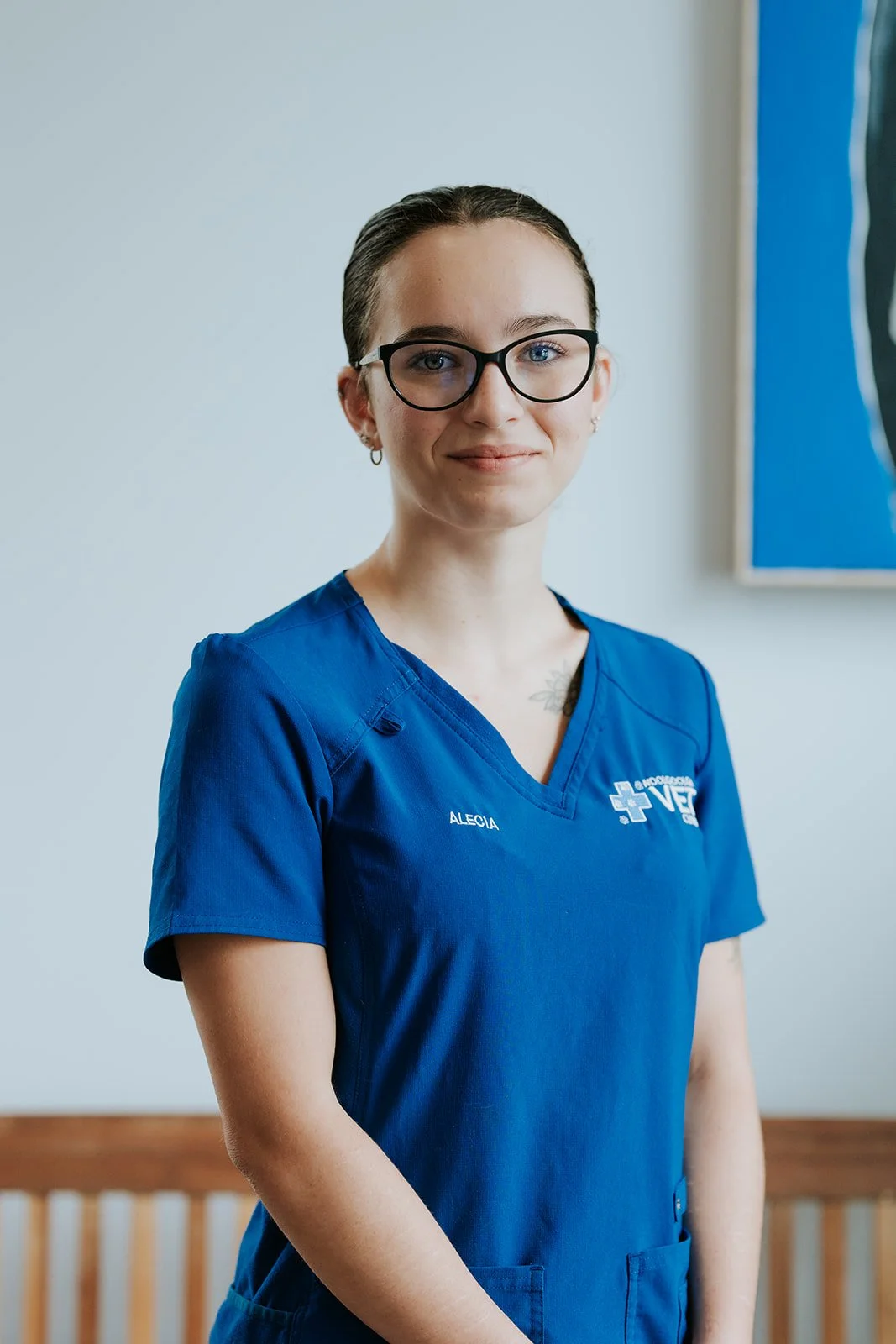 A professional photo of Vet Nurse Alecia Howe