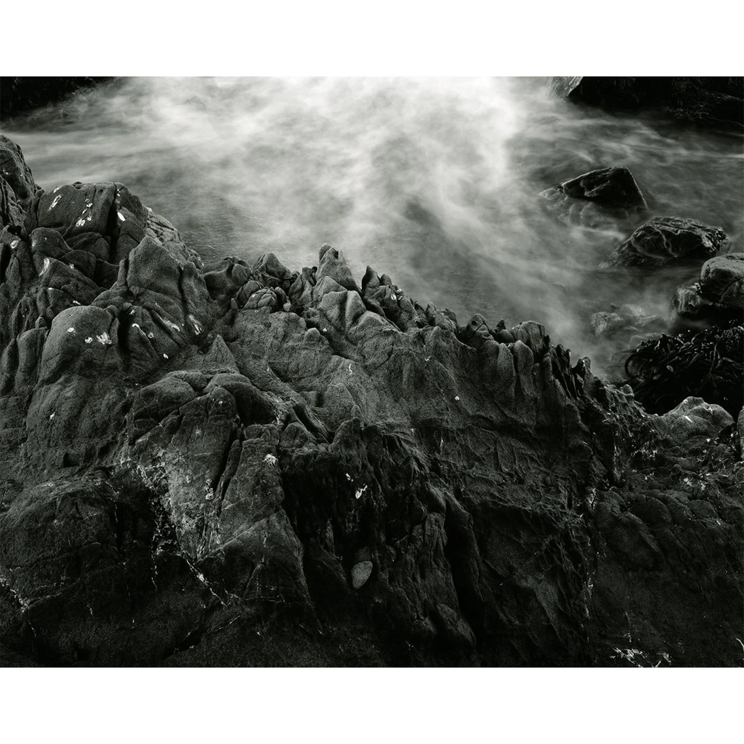 Rocks and Water, Moonstone Beach, CA, 2012   Print Info and Pricing   