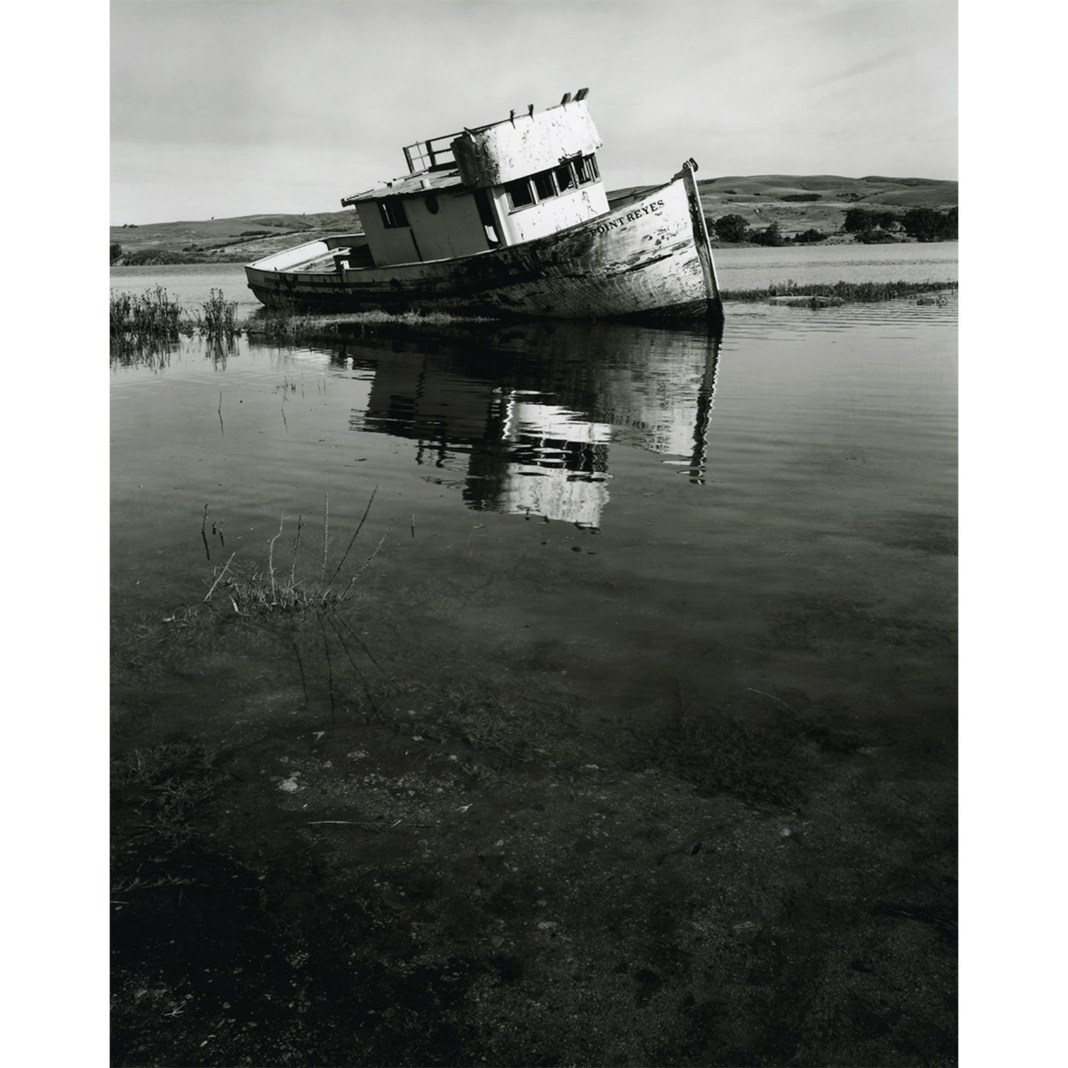 Grounded Boat, Point Reyes, CA, 2007   Print Info and Pricing   