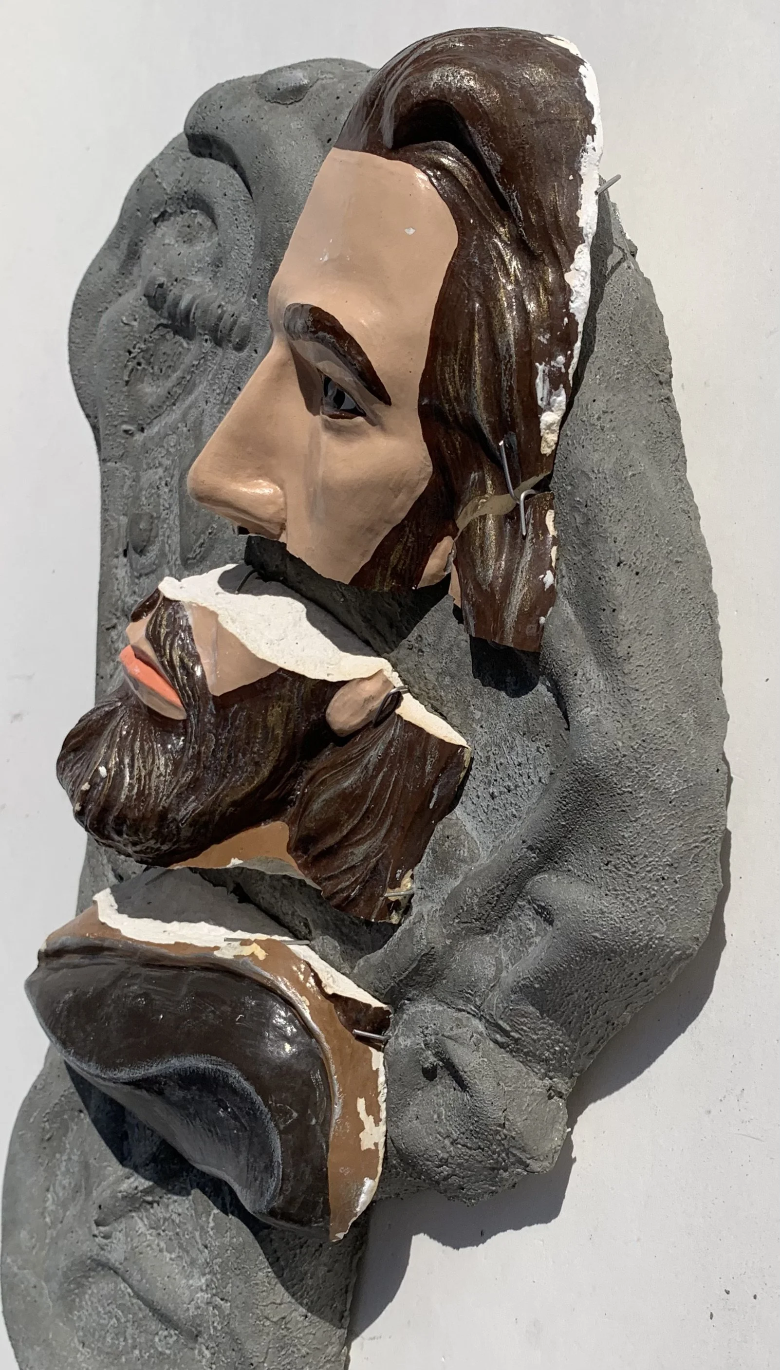 HOLY ROLLER.
2023
Concrete & ceramic assemblage
12 x 15.5 x 3 in