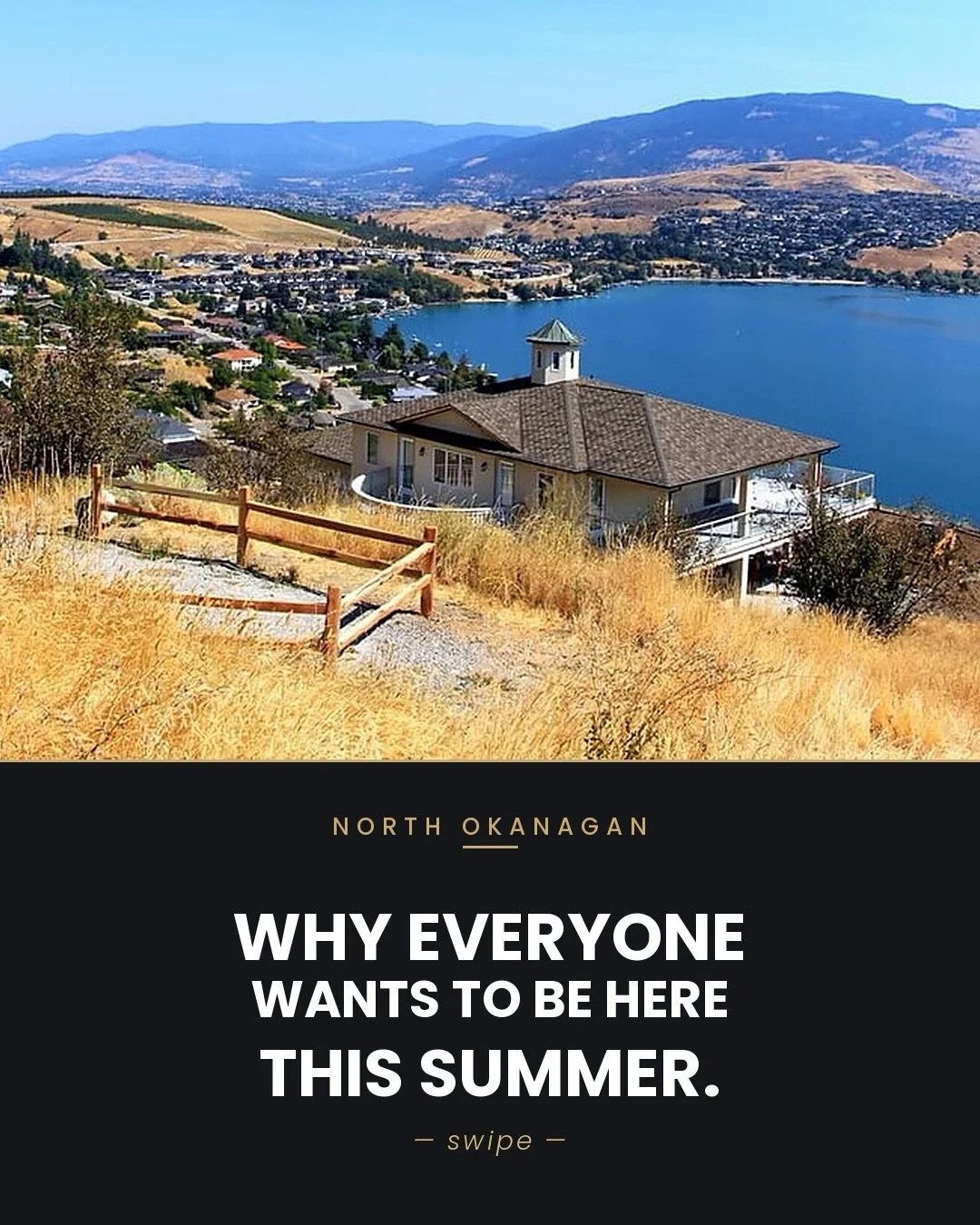 Summer in the North Okanagan hits different.

Kalamalka Lake turns a shade of turquoise you won&rsquo;t believe until you see it. Wineries, marinas, and mountain trails are all in your backyard. And the patio season&mdash;Unmatched.

If you&rsquo;ve 
