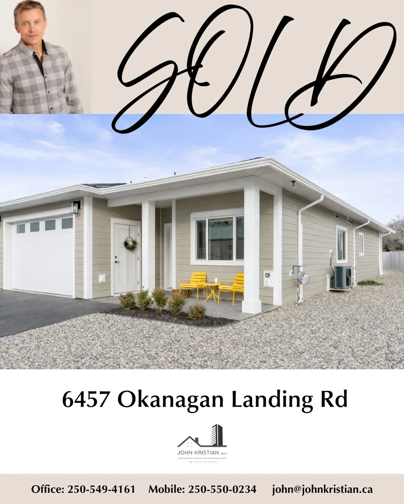 SOLD 

6457 Okanagan Landing Rd, Vernon BC

Another one off the market! This beautiful Okanagan Landing rancher has officially found its new owners. 

Thinking about making a move this season? Whether you&rsquo;re buying or selling, I&rsquo;d love to
