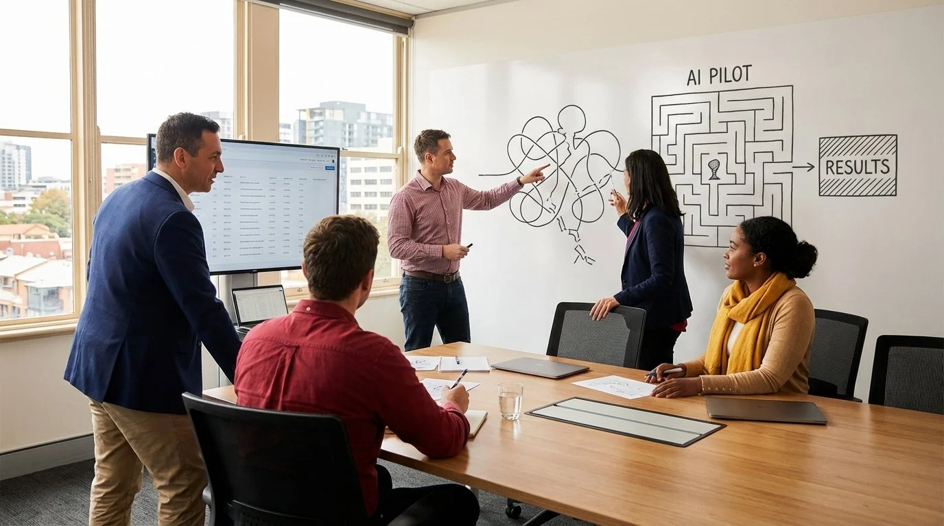 The AI Pilot Trap: Why Your Experiments Aren't Turning Into Results