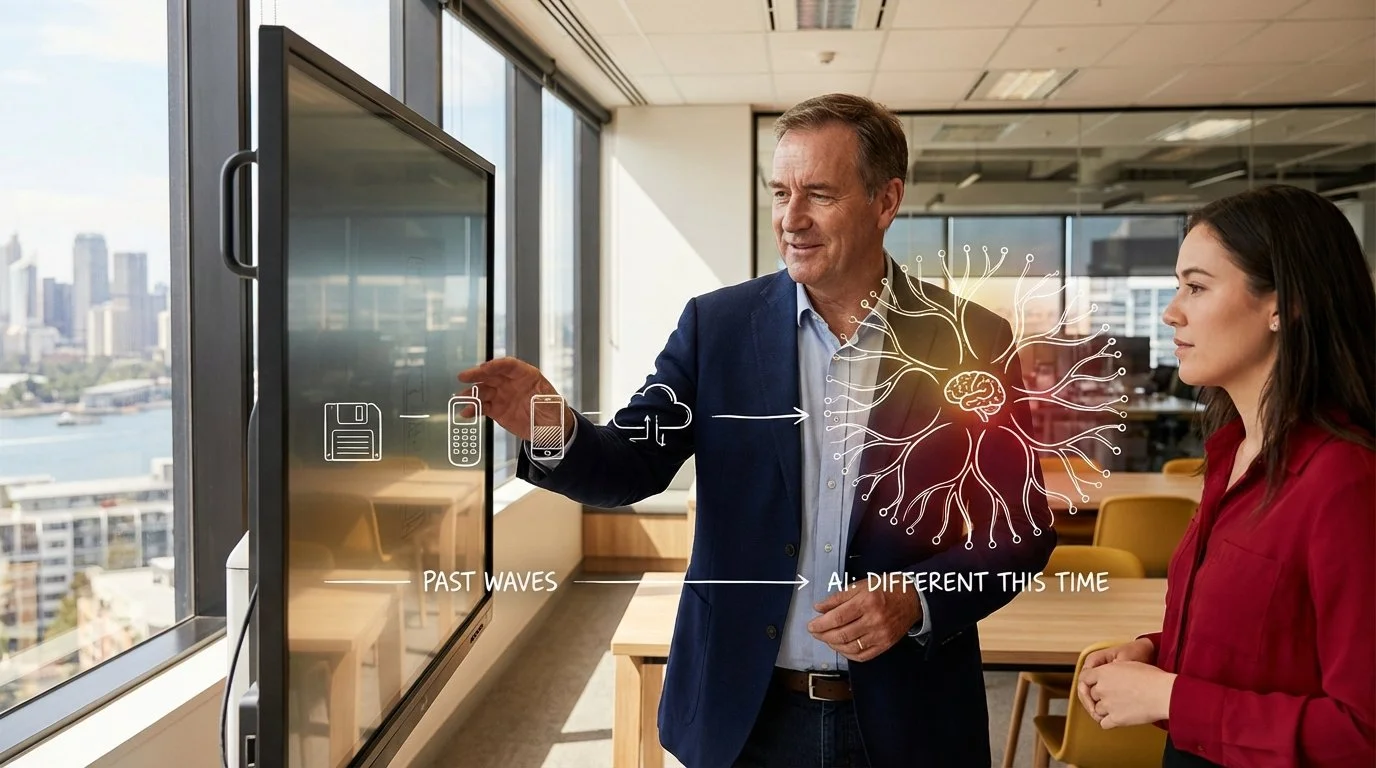 30 Years in Technology Taught Me This About AI: It's Different This Time