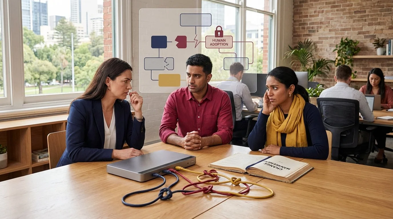 Why Most AI Adoption Fails: The Change Management Problem Nobody Talks About