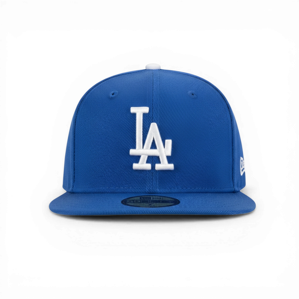 Los Angeles Dodgers Blue & White Fitted