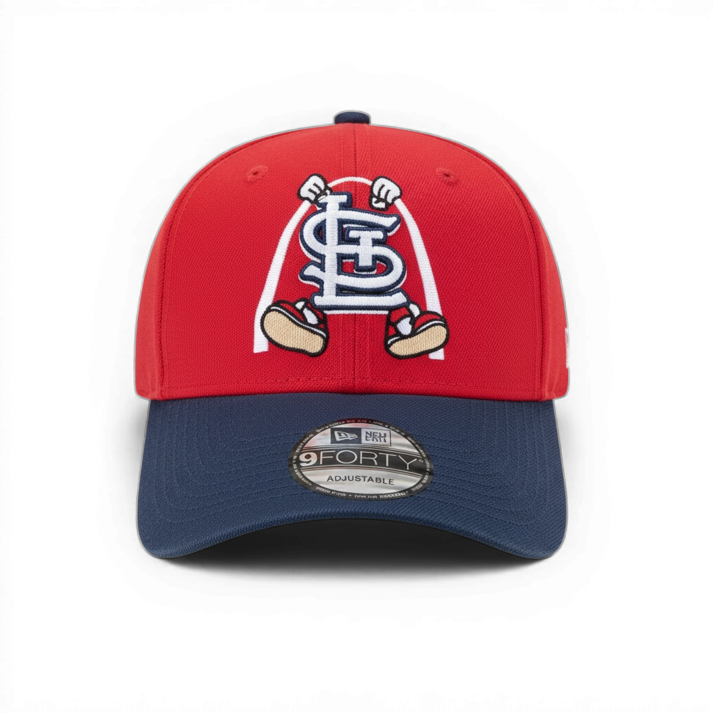 St. Louis Cardinals New Era 9FORTY Adjustable Cap – Red/Navy