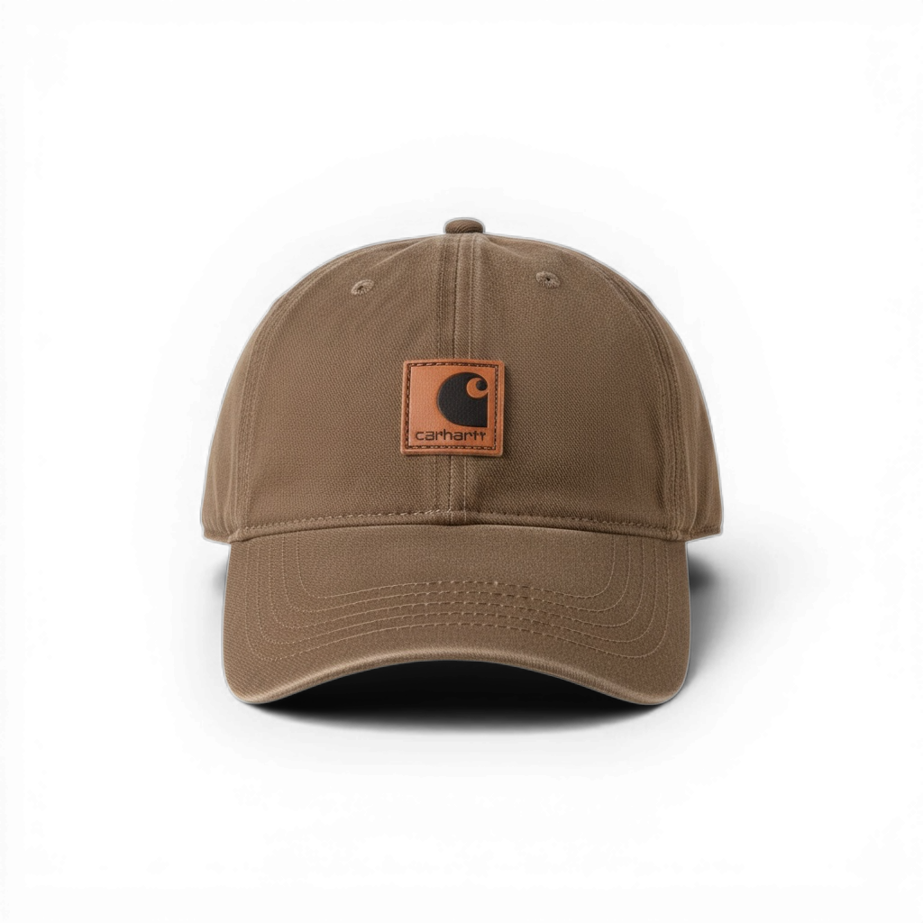 Brown Carhartt Patch logo Cap