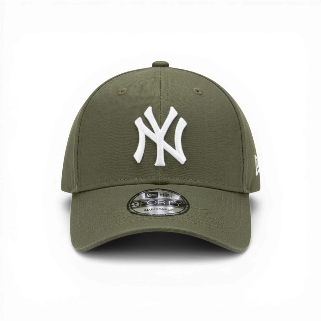 New Era New York Yankees 9FORTY Cap – Olive Green