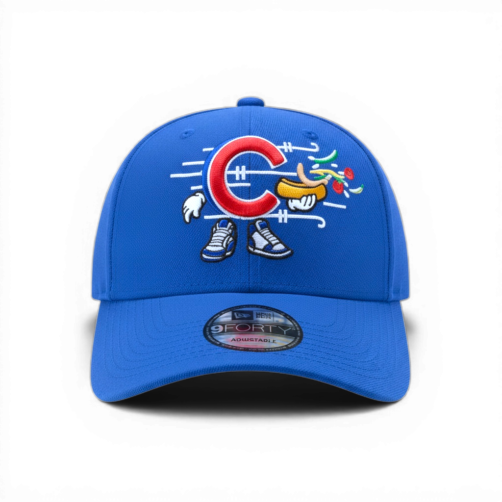 Chicago Cubs New Era 9FORTY Adjustable Cap – Royal Blue