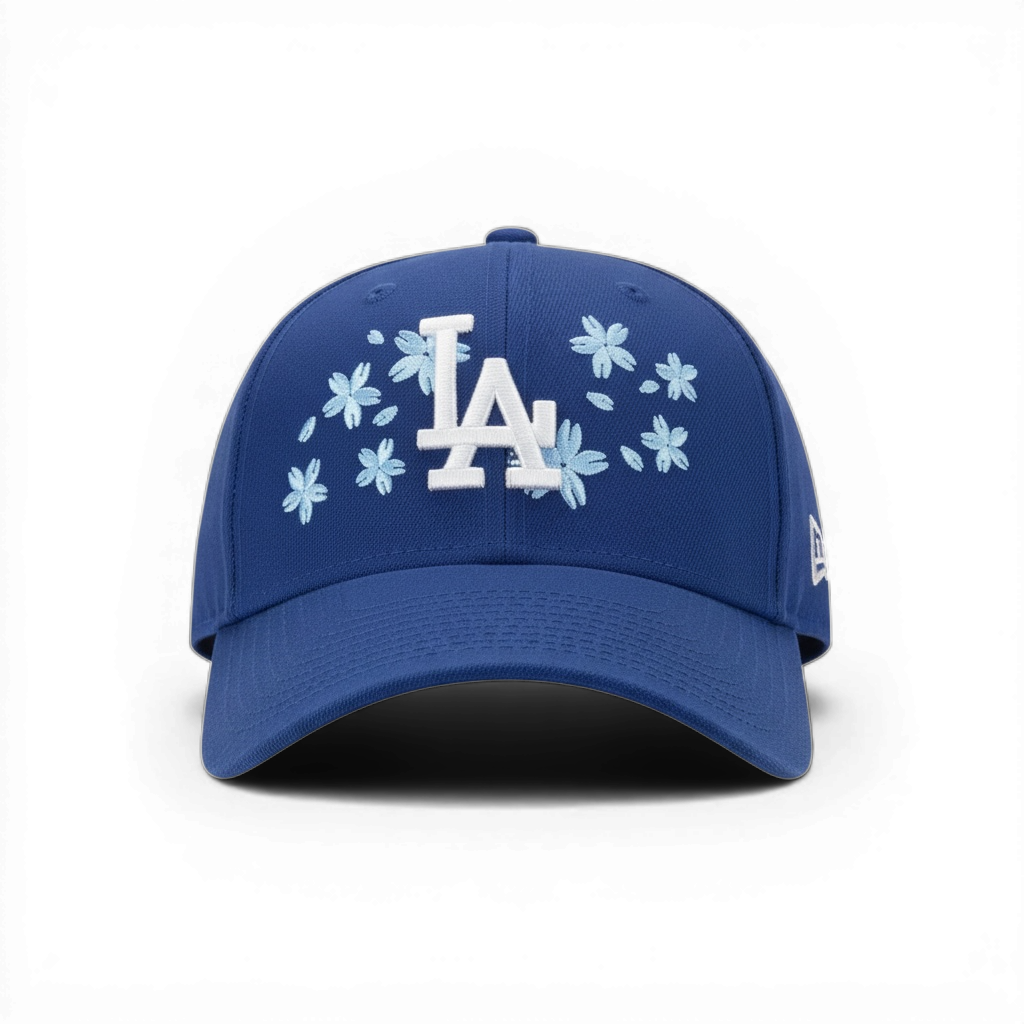Los Angeles Dodgers New Era 9FORTY Snapback Cap – Blue Floral