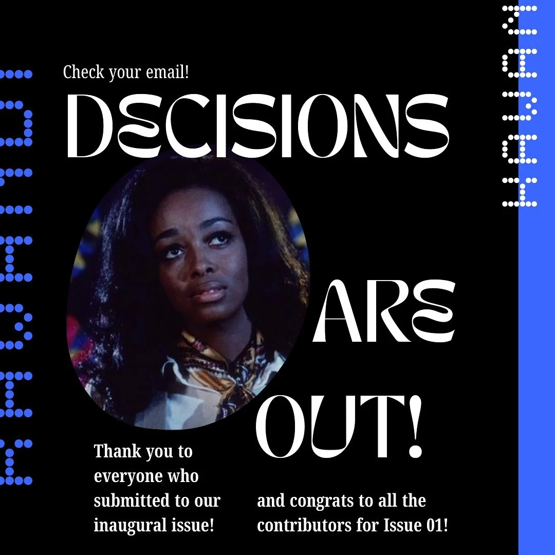 We&rsquo;d like to send out a very special THANK YOU to everyone who submitted to the inaugural issue of Kawandi Magazine! If you shared your work with us, check your inbox for our response 💌 We can&rsquo;t express enough our gratitude to everyone w