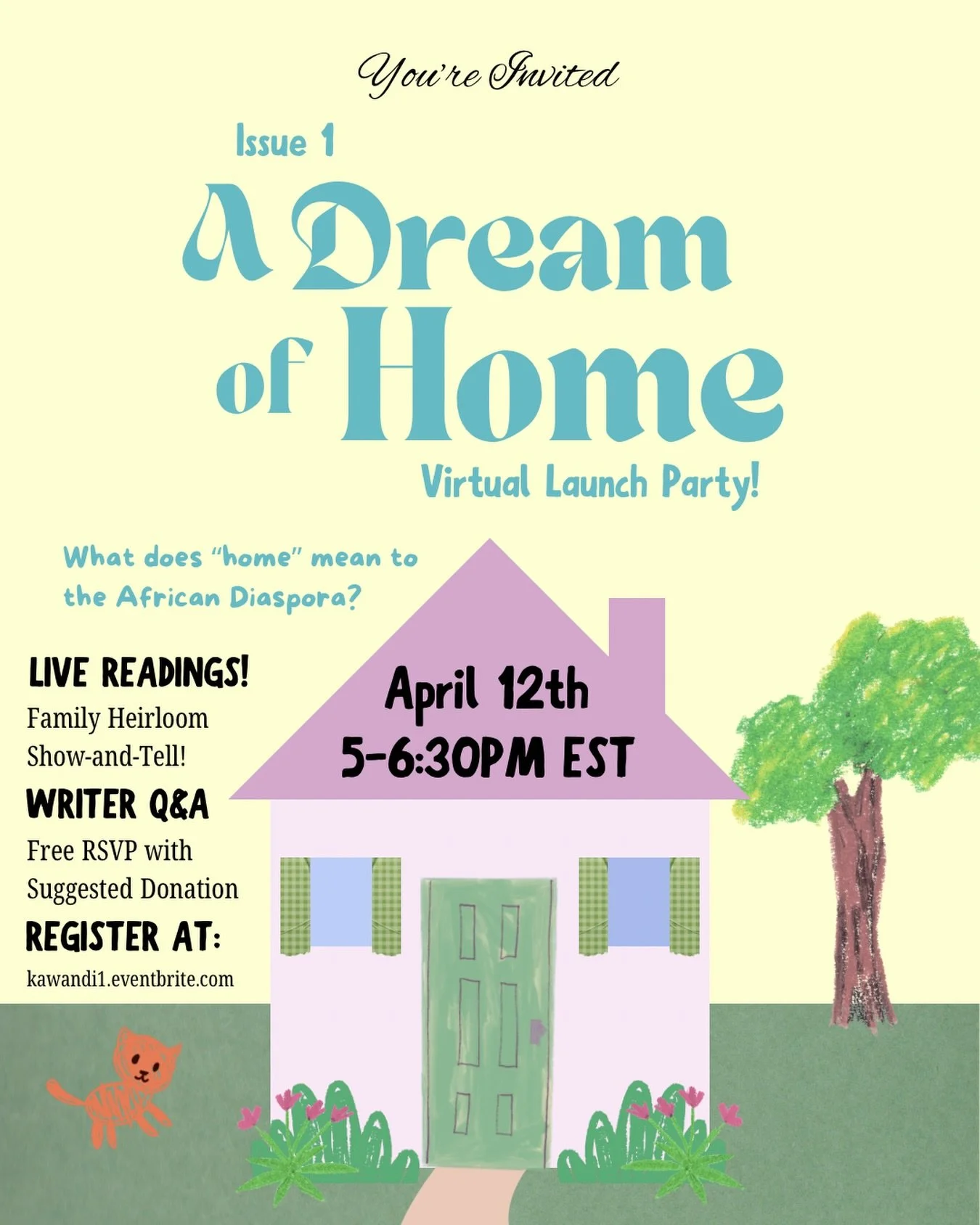 You&rsquo;re invited to the launch party for our very first issue! 💌

Join us to support Black literature, independent publishing, and real human creative expression in the age of AI! Featuring live readings from our talented contributors, a fun fam