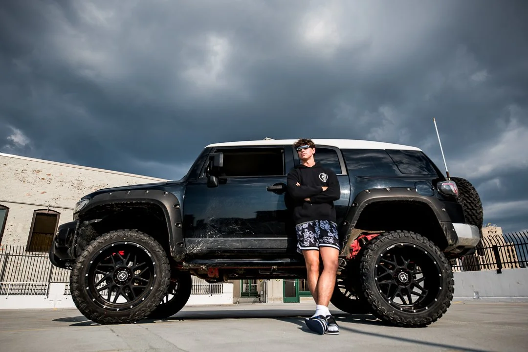 Trucks, Black Ties, and Pickleball: A Grand Rapids Senior Session