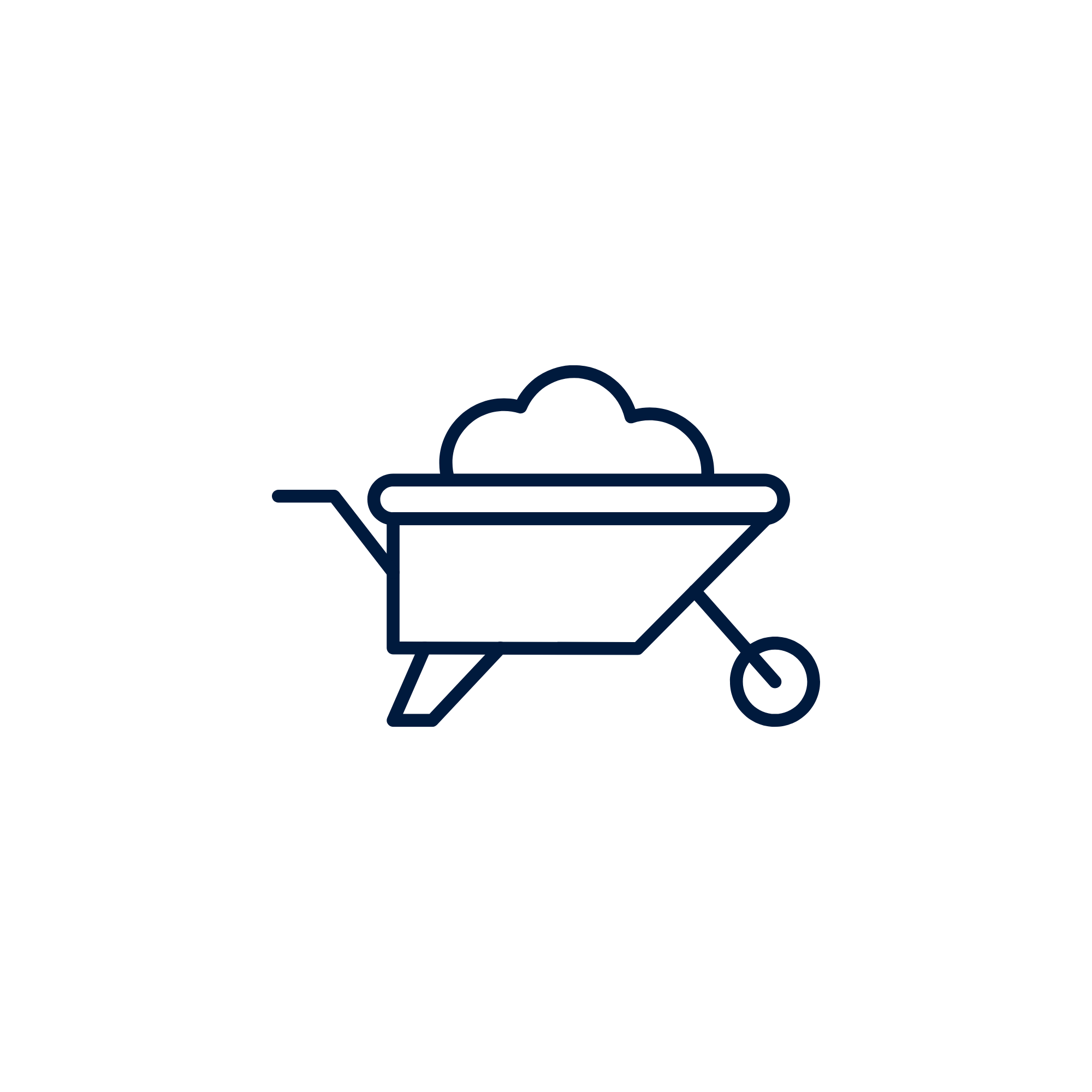 Mulch and pine straw installation service in Athens GA