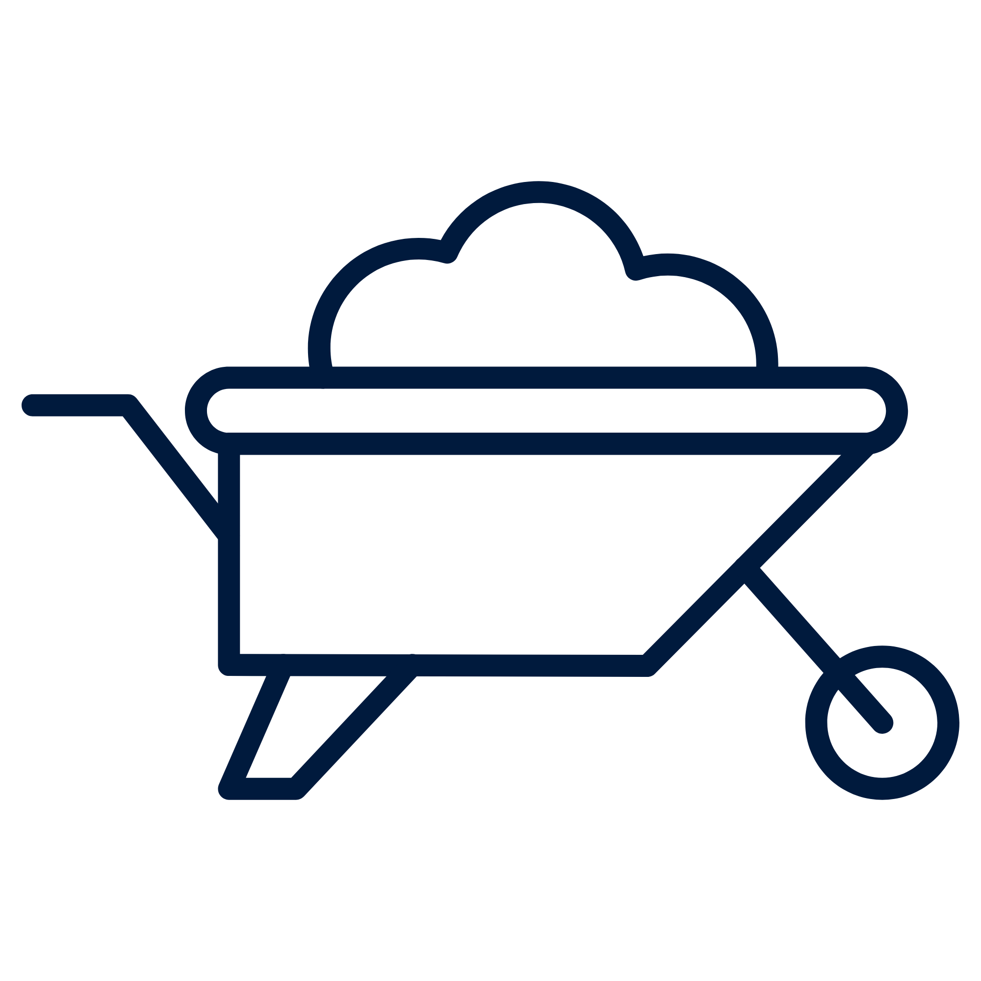 Large-scale mulch and pine straw installation at a commercial property in Athens, GA