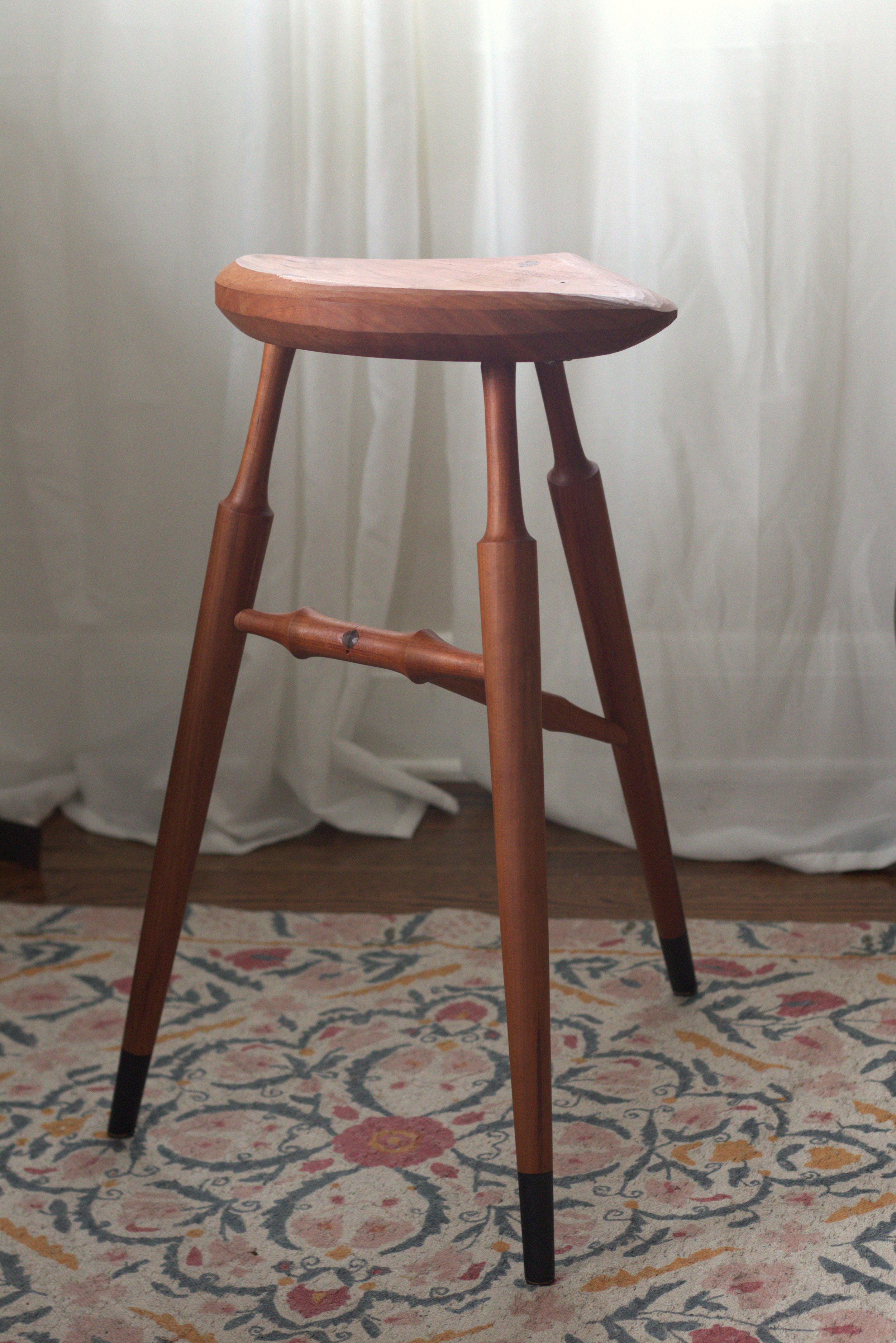 Cherry Perch Stool
