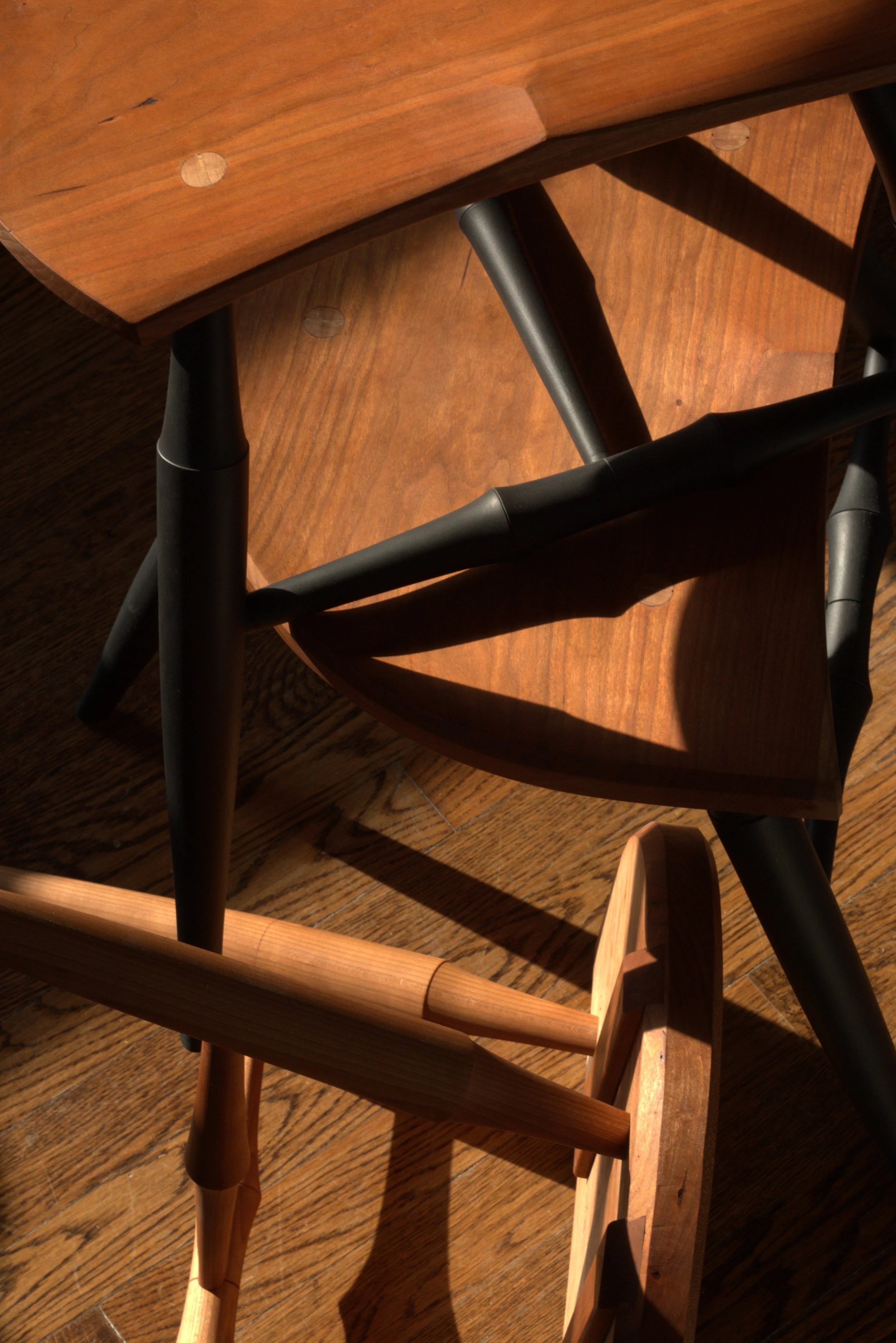Crescent Low Stools