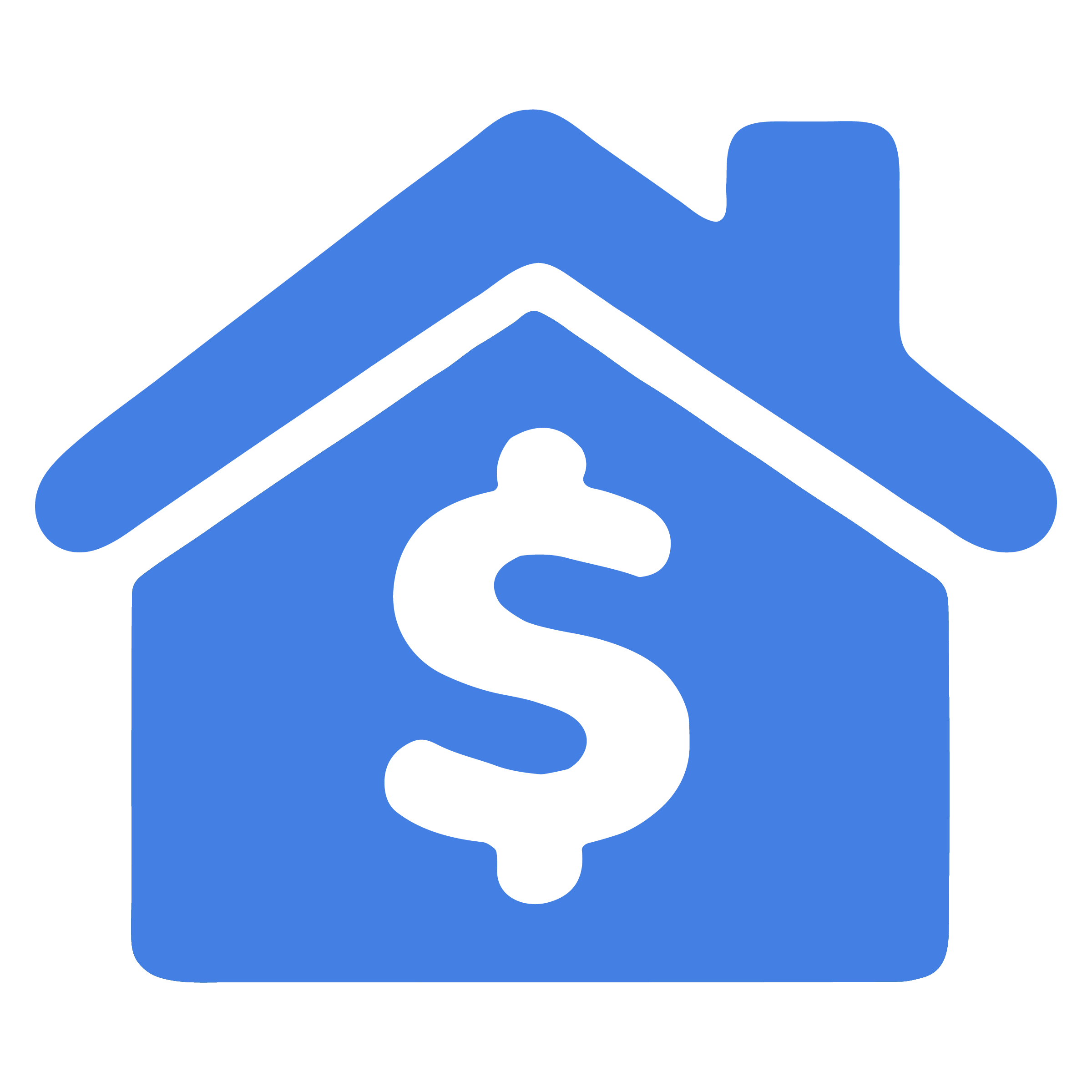 Arbor Lead Advantage - Sophisticated Technology - Blue House with Dollar Sign