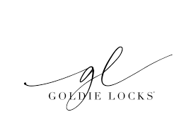 Goldie Locks logo with cursive initials 'gl' and the text 'Goldie Locks' underneath.