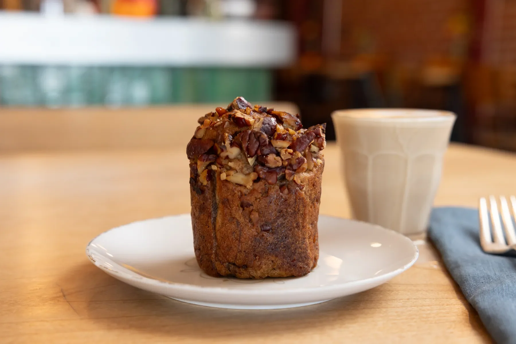 Banana maple muffin (vegan)
