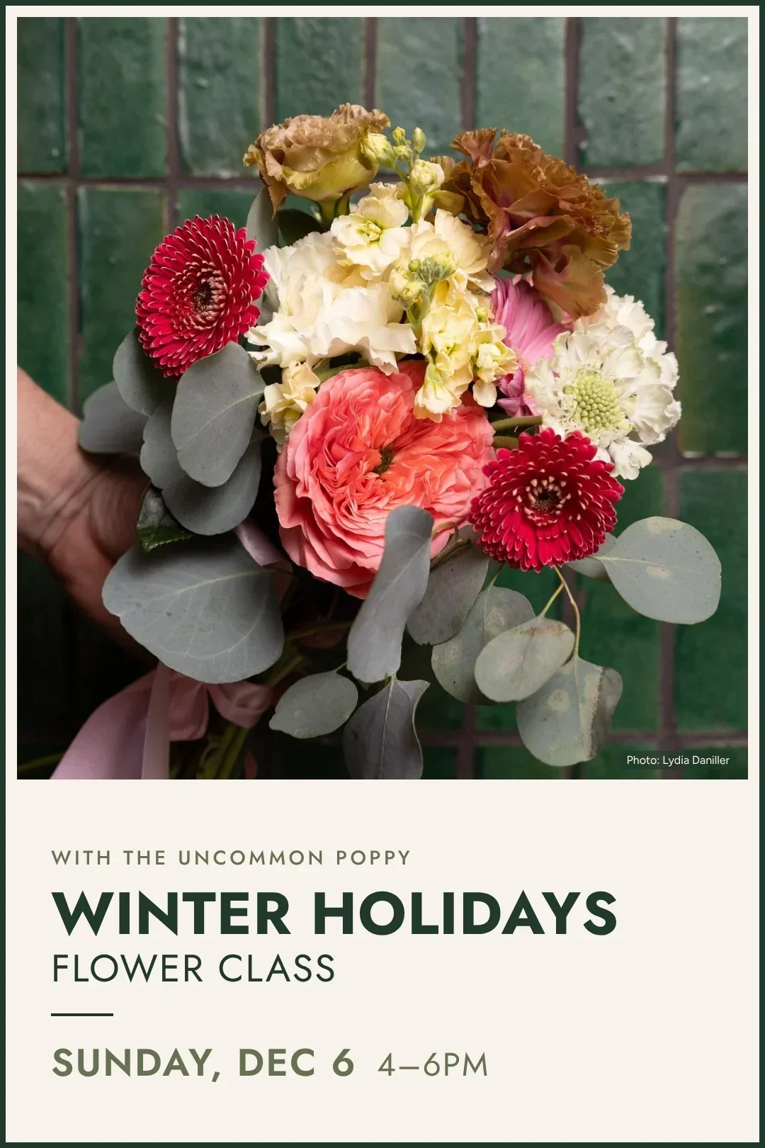 Flower Class: Winter Holidays