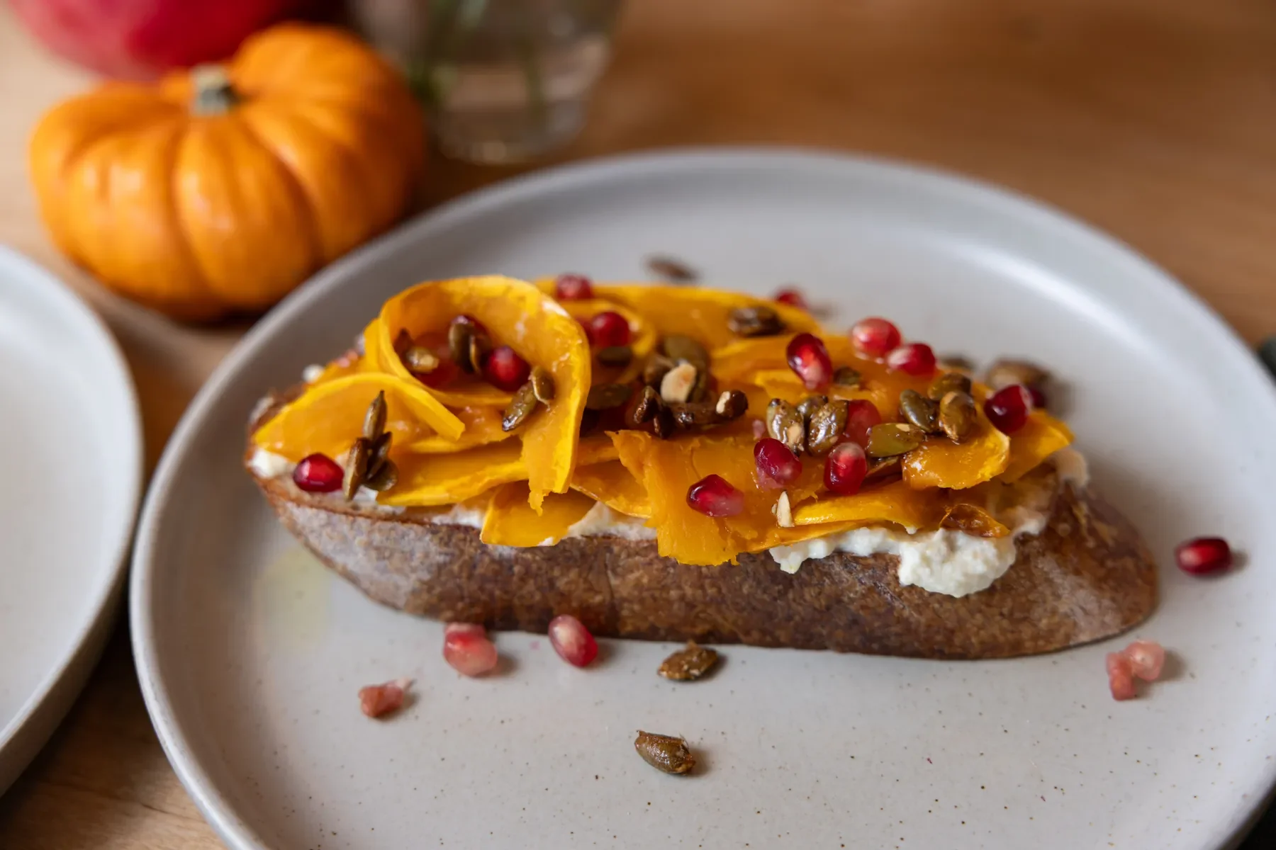 Squash toast