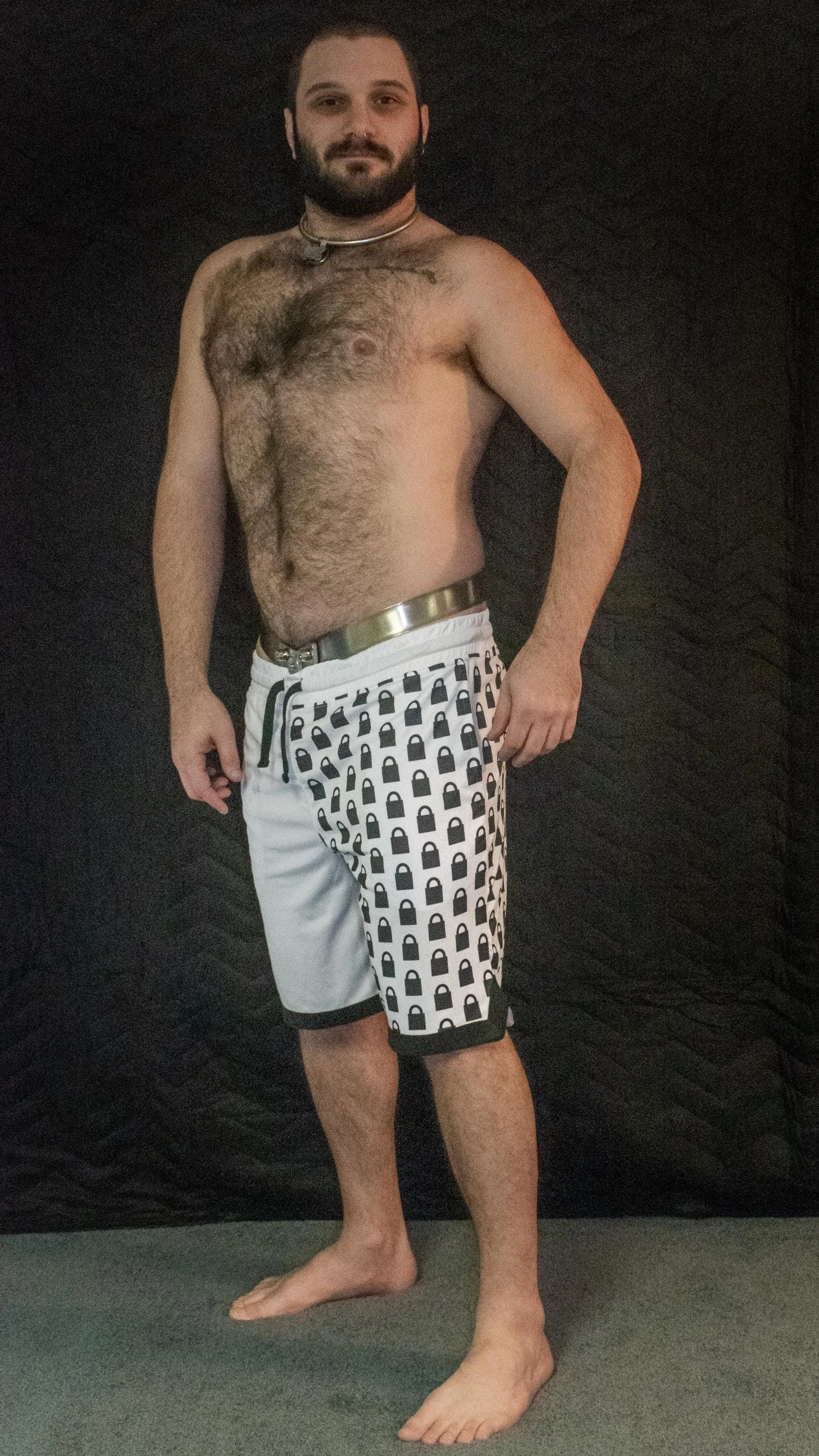 Locked Chastity Basketball Shorts