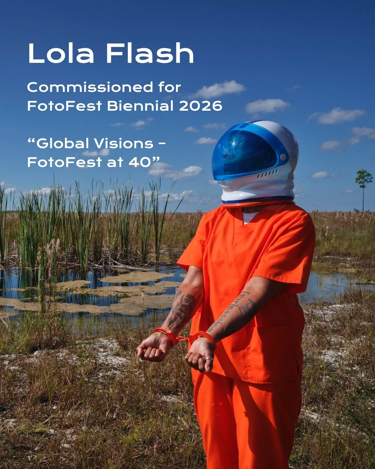 Lola Flash, 2025 AIRIE.Foundation Fellow, will present newly commissioned work as part of FotoFest Biennial 2026: &ldquo;Global Visions &ndash; FotoFest at 40&rdquo; in Houston, Texas.

Marking forty years of FotoFest&rsquo;s international biennial, 