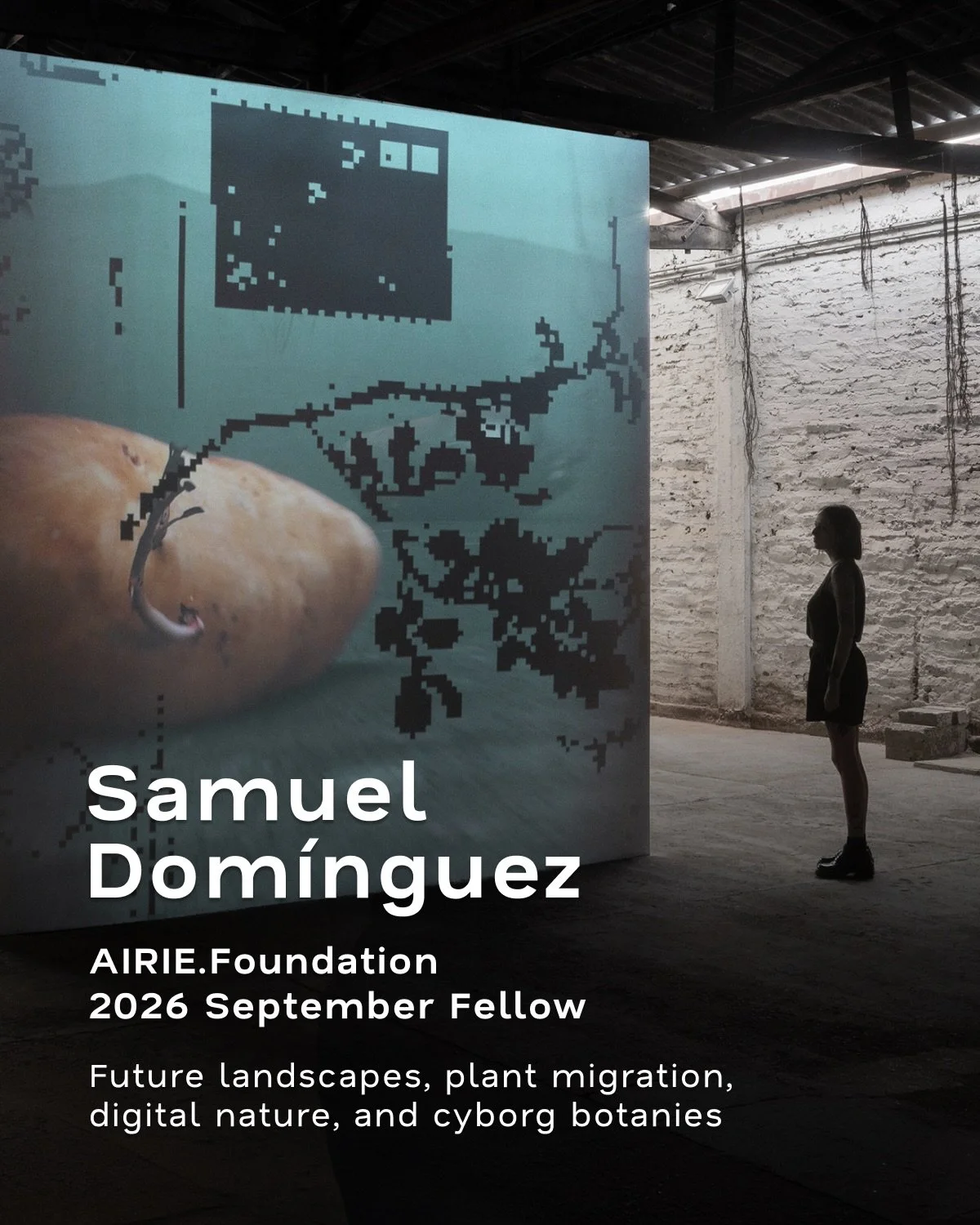 Samuel Dom&iacute;nguez&rsquo;s @samueldominguez practice encompasses sculpture, drawing, painting, video, and sound. He creates experiences that speculate on future landscapes and science-fiction ecologies, focusing on plant migration, world-buildin