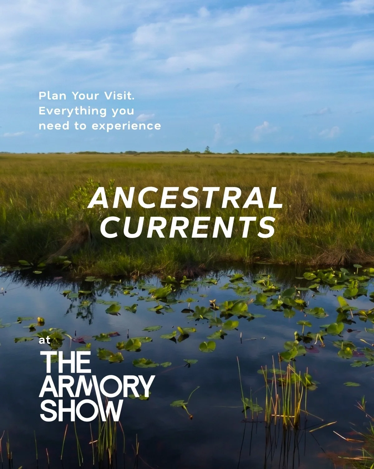 Planning to experience Ancestral Currents at The Armory Show (@thearmoryshow)?

Through film, sound, oral history, and performance, Ancestral Currents explores water, memory, migration, and belonging&mdash;connecting Jamaica with South Florida&rsquo;
